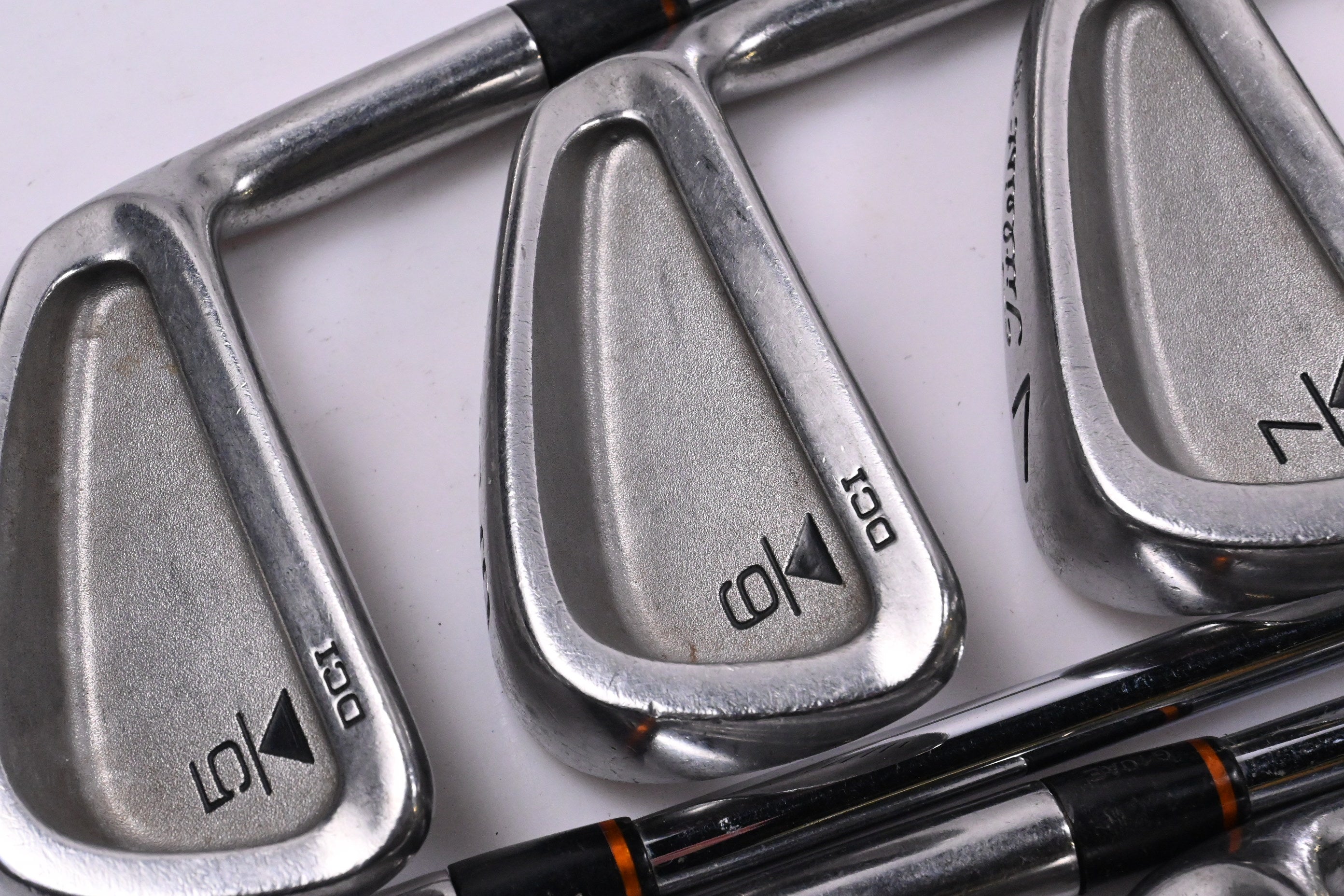 Titleist DCI Black Irons / 5-PW+SW / Regular Flex Titleist Tri Spec Shafts