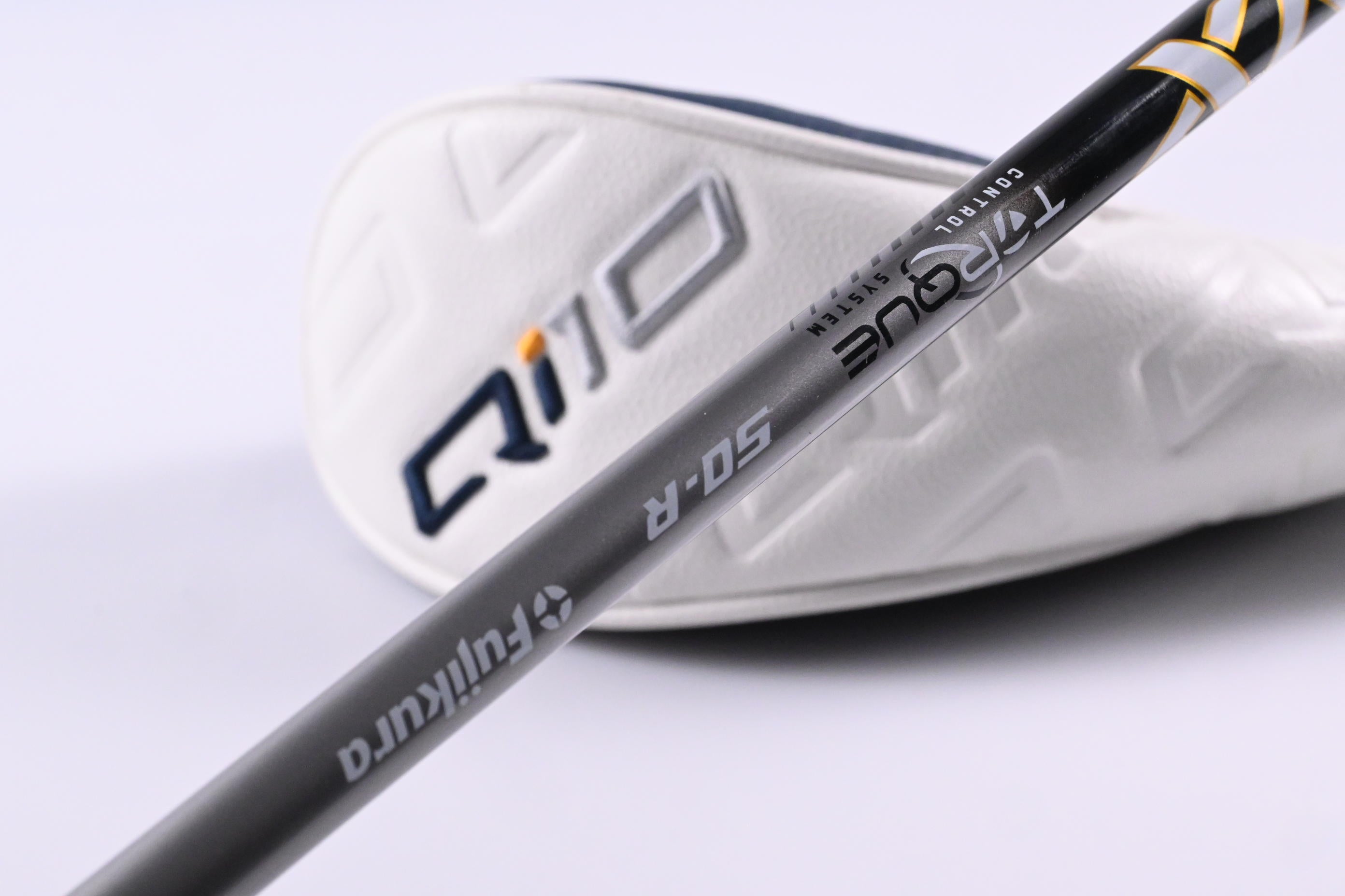 Taylormade Qi10 #5 Hybrid / 27 Degree / Regular Flex Fujikura Speeder NX TCS 50