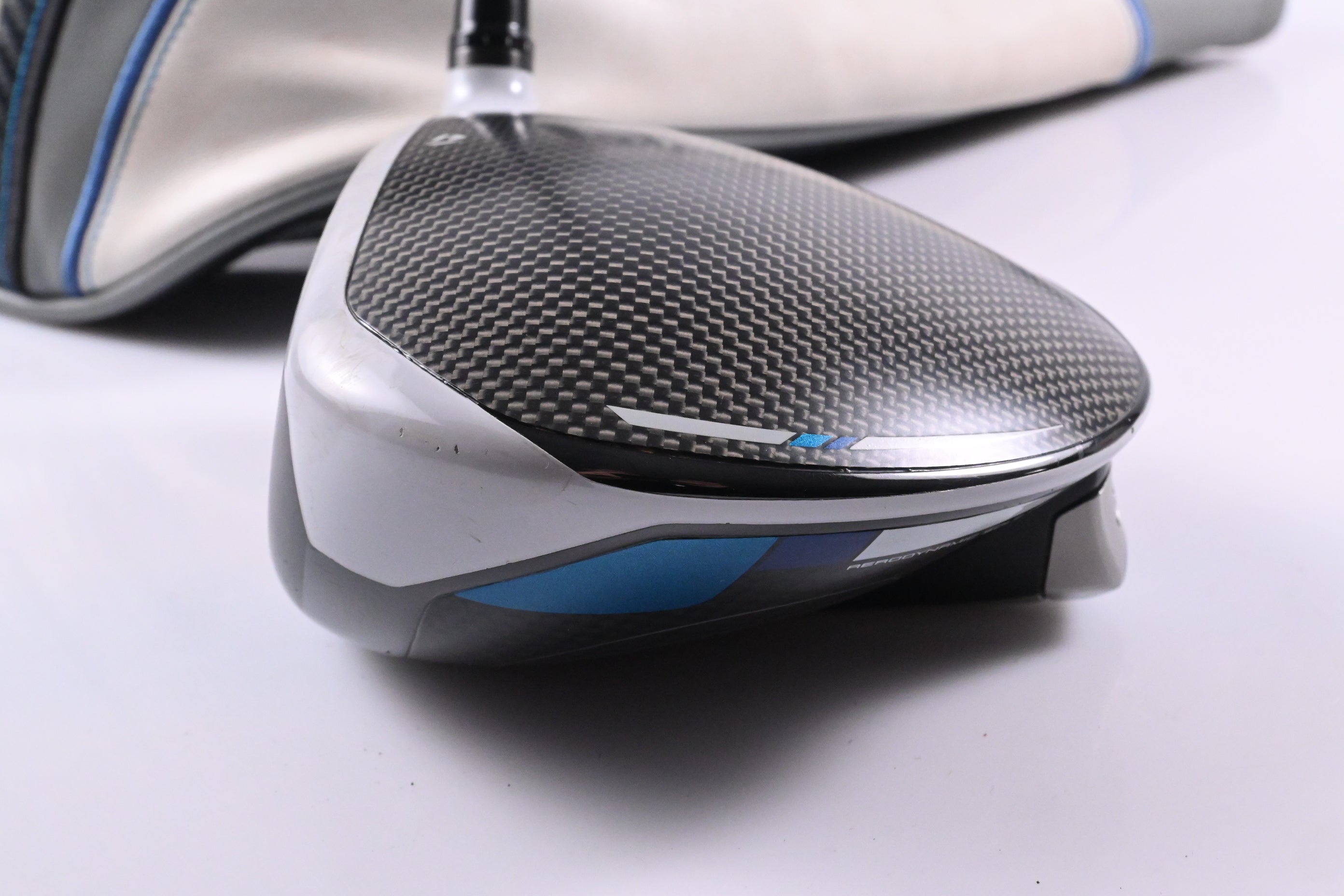 Left Hand Taylormade SIM Max Driver / 10.5 Degree / Regular Flex HZRDUS Smoke Black