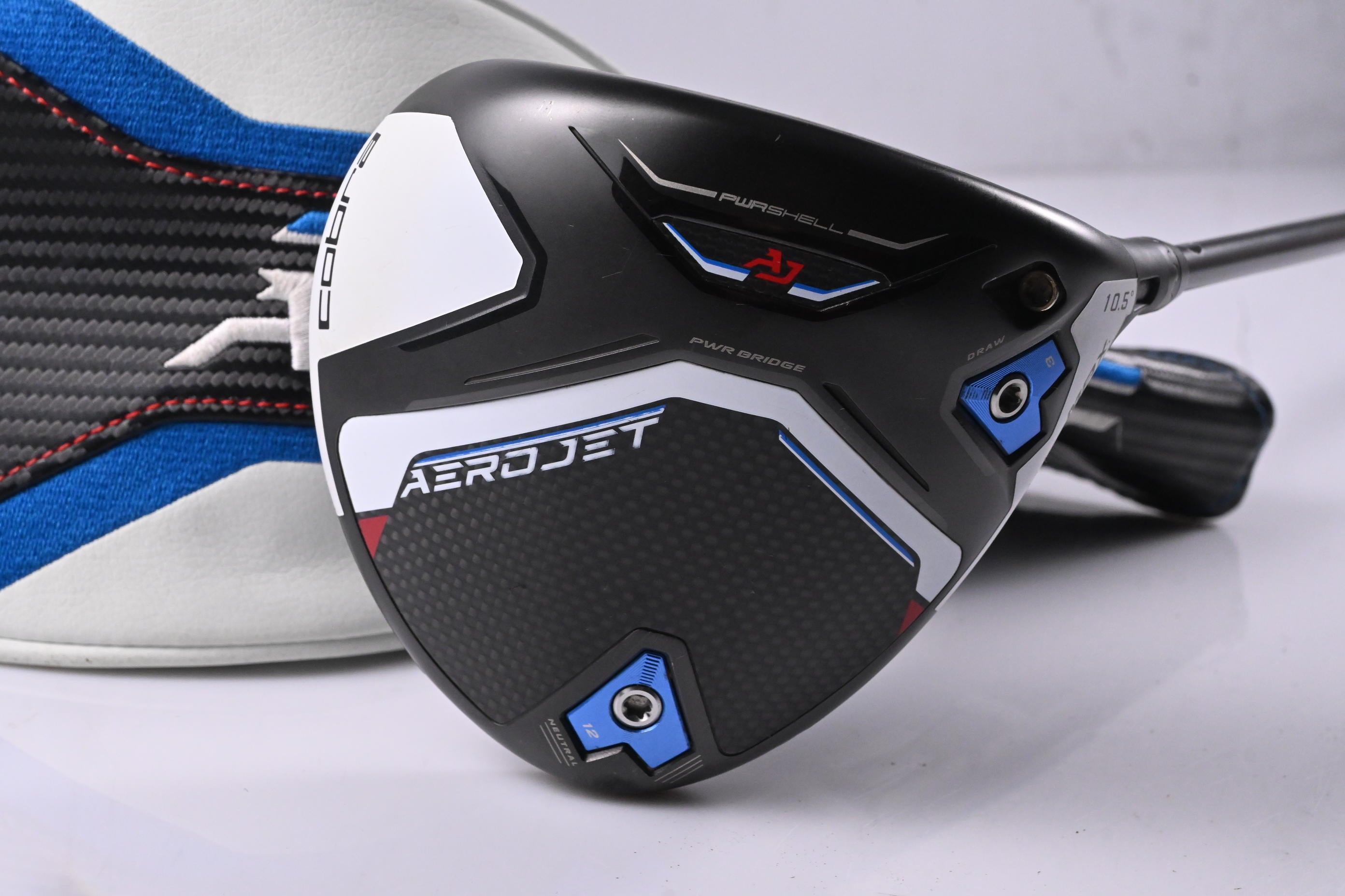 Cobra Aerojet Max Driver / 10.5 Degree / Regular Flex UST Mamiya Helium 5 Shaft