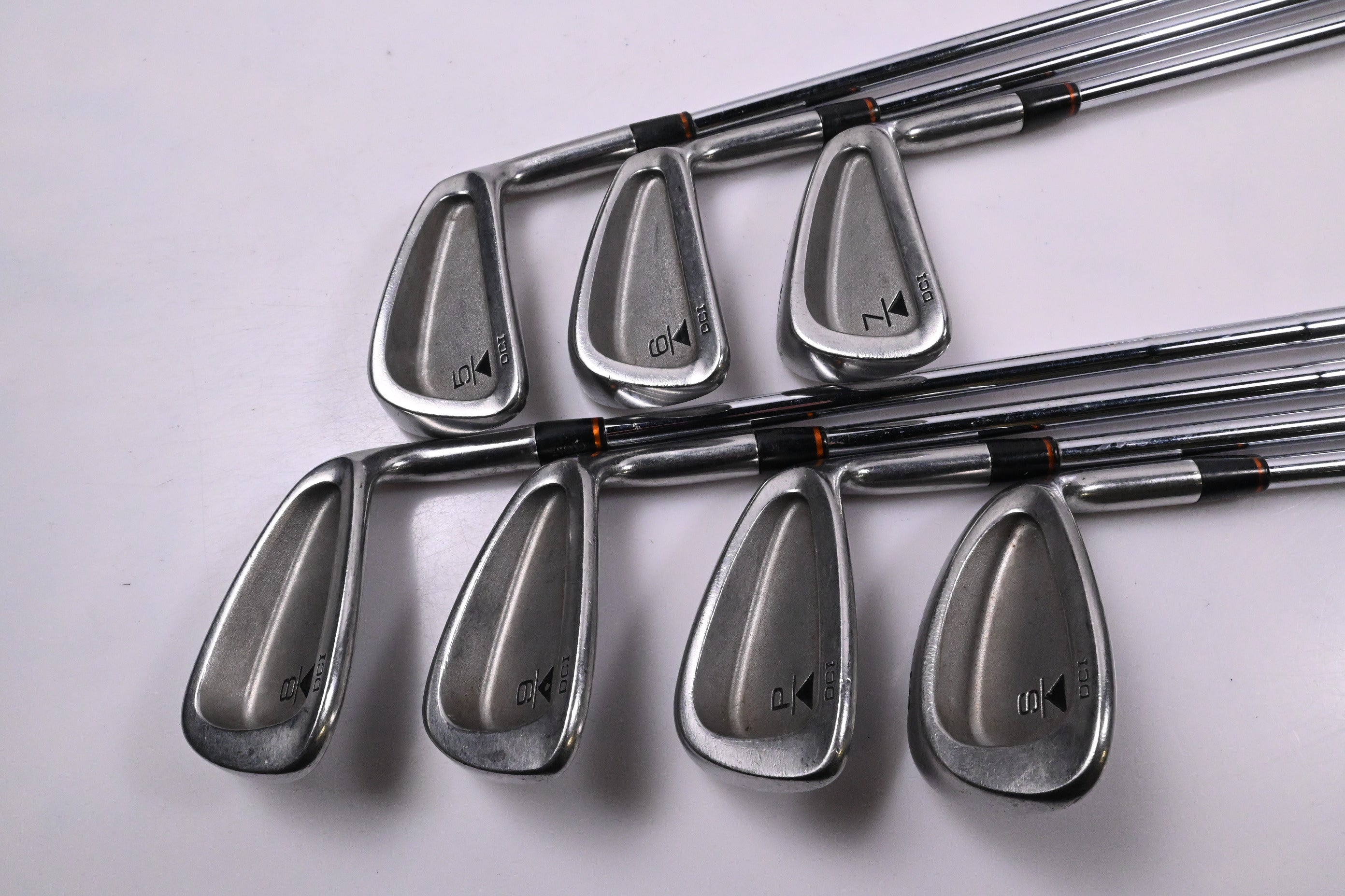 Titleist DCI Black Irons / 5-PW+SW / Regular Flex Titleist Tri Spec Shafts
