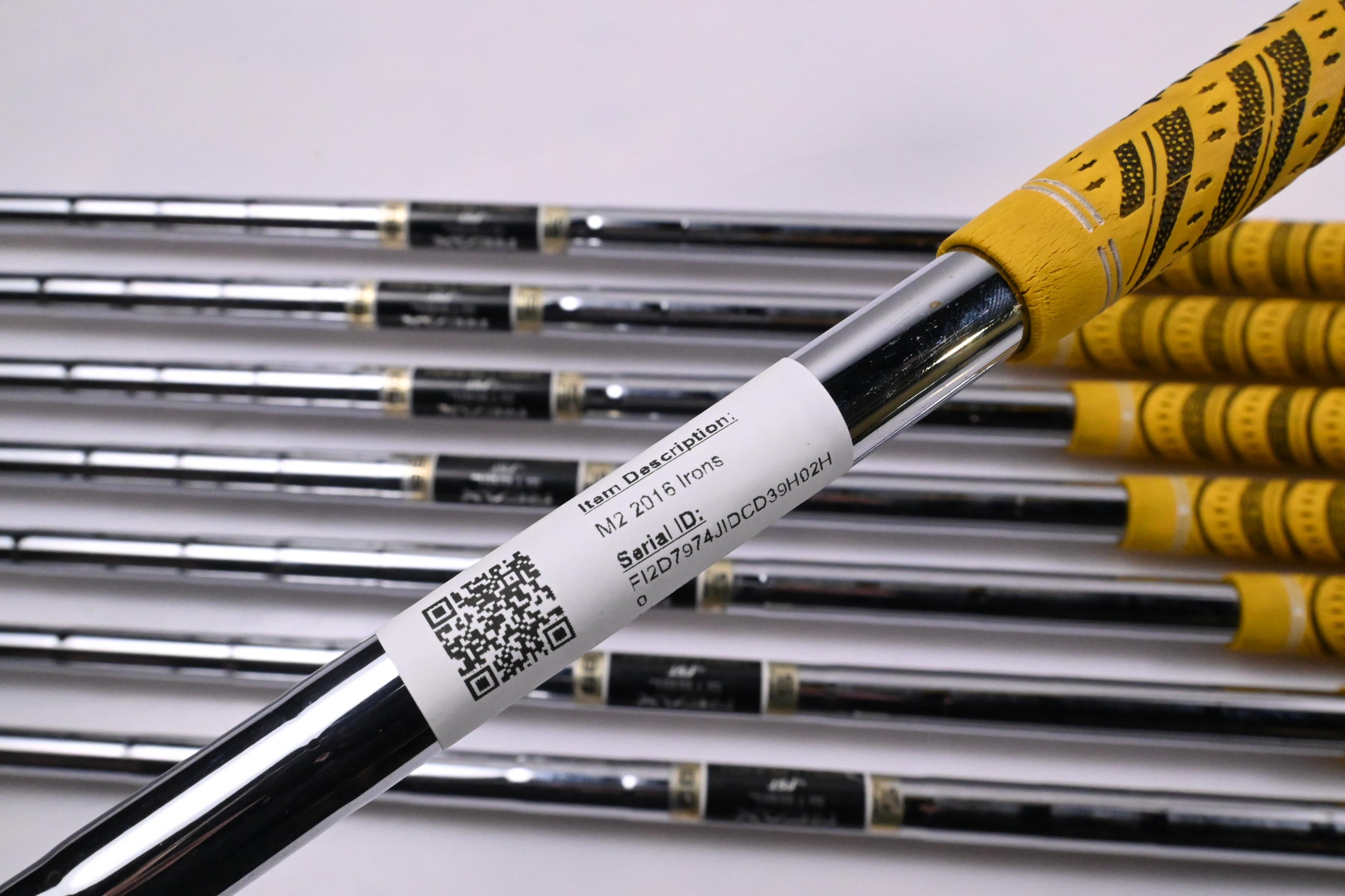 Taylormade M2 2016 Irons / 4-PW+GW / Stiff Flex Reax 88 Shafts