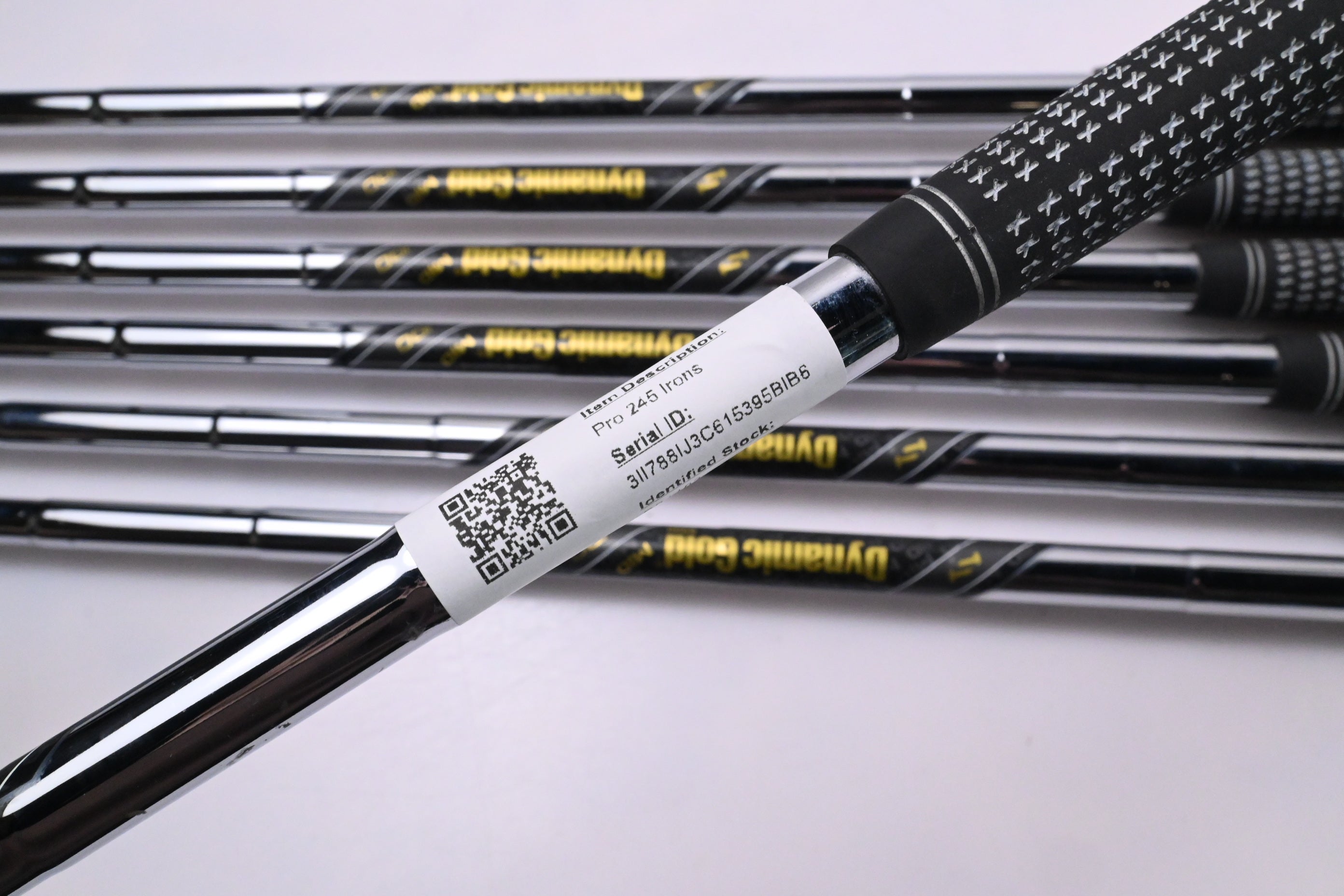 Mizuno Pro 245 Irons / 4-PW / Regular Flex Dynamic Gold Mid 100 R300 Shafts