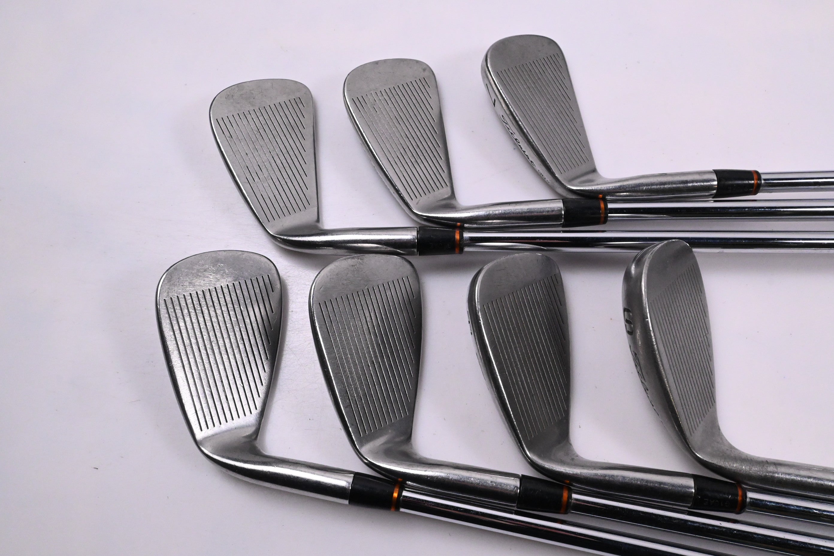 Titleist DCI Black Irons / 5-PW+SW / Regular Flex Titleist Tri Spec Shafts