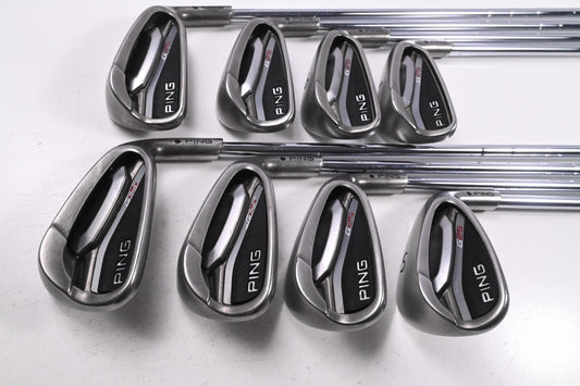 Ping G25 Irons / 4-PW+SW / Black Dot / Regular Flex Ping CFS Shafts