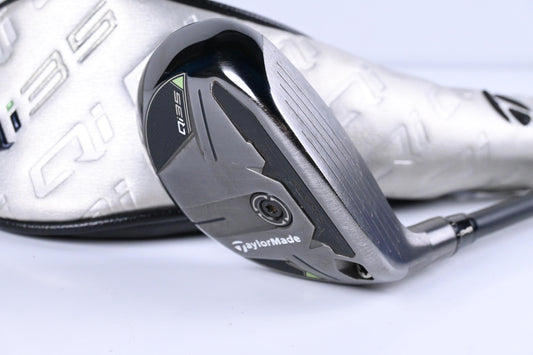 Taylormade Qi35 #4 Hybrid / 22 Degree / Stiff Flex Kai'li Blue Dark Waves 85