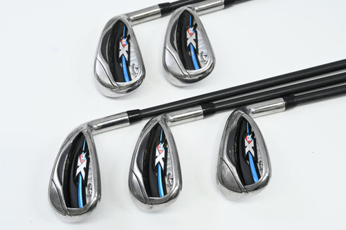 Ladies Callaway XR OS Irons / 6-PW / Ladies Flex Bassara 50 Shafts