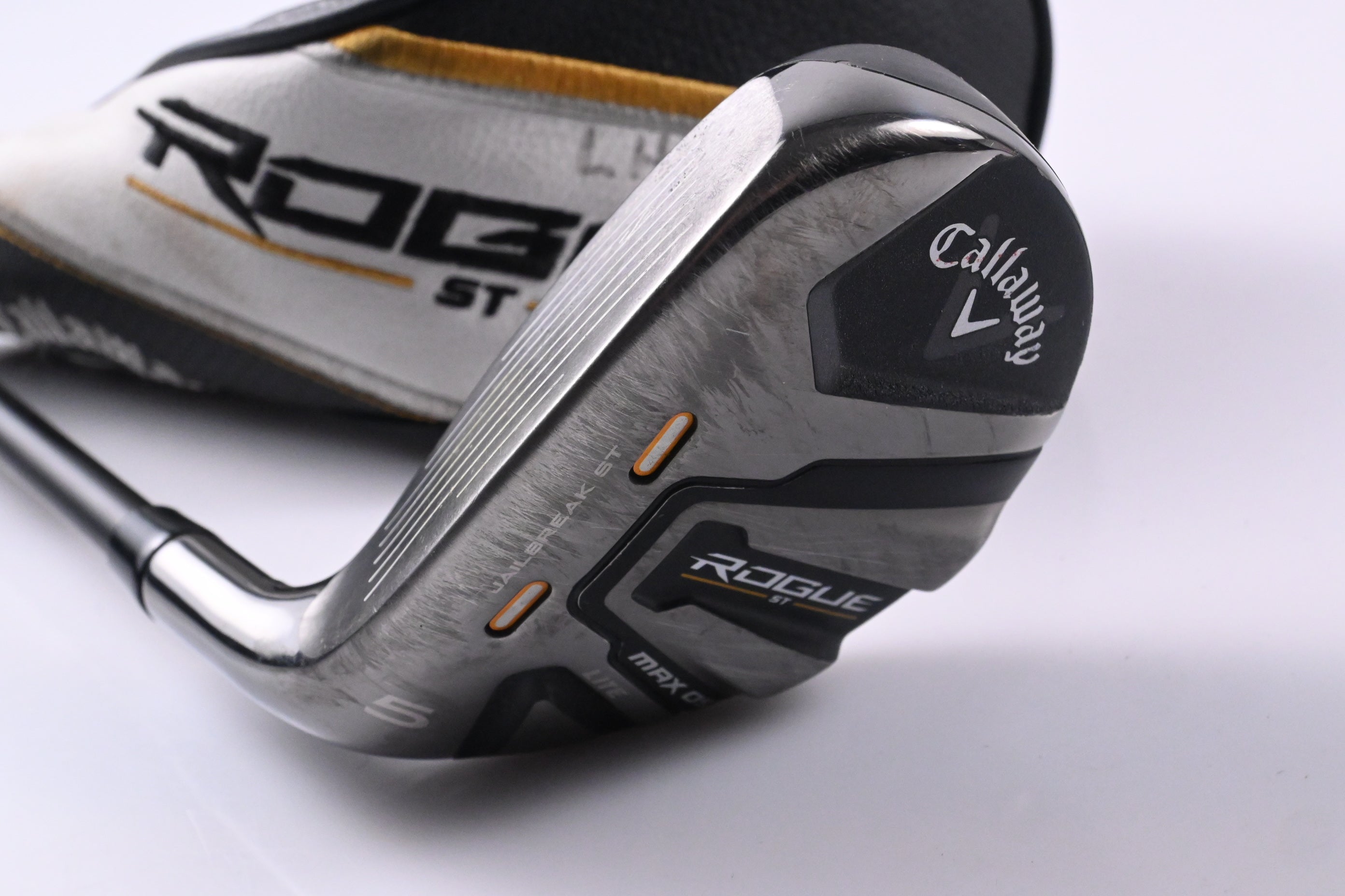 Left Hand Ladies Callaway Rogue #5 Hybrid / 27 Degree / Ladies Flex Cypher 40
