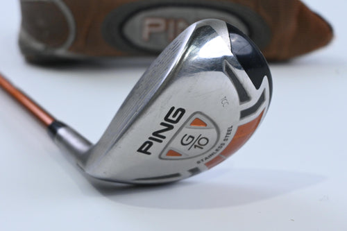 Left Hand Ping G10 #3 Hybrid / 21 Degree / Regular Flex Ping TFC 129