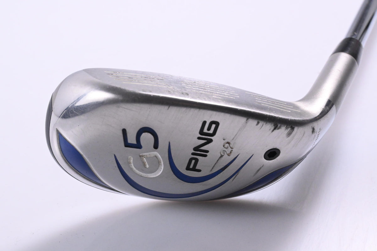 Ping G5 #4 Hybrid / 22 Degree / Regular Flex Dynalite Gold R300 Shaft
