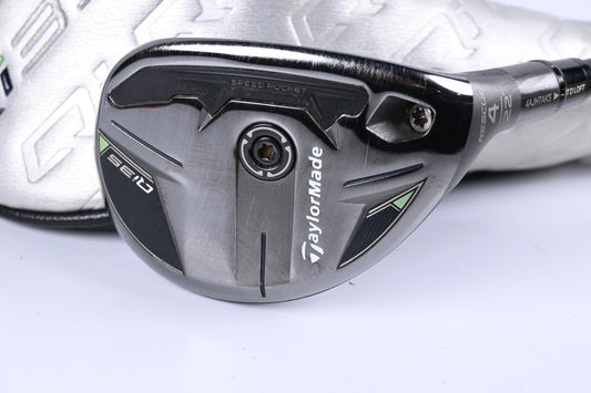 Taylormade Qi35 #4 Hybrid / 22 Degree / Stiff Flex Kai'li Blue Dark Waves 85