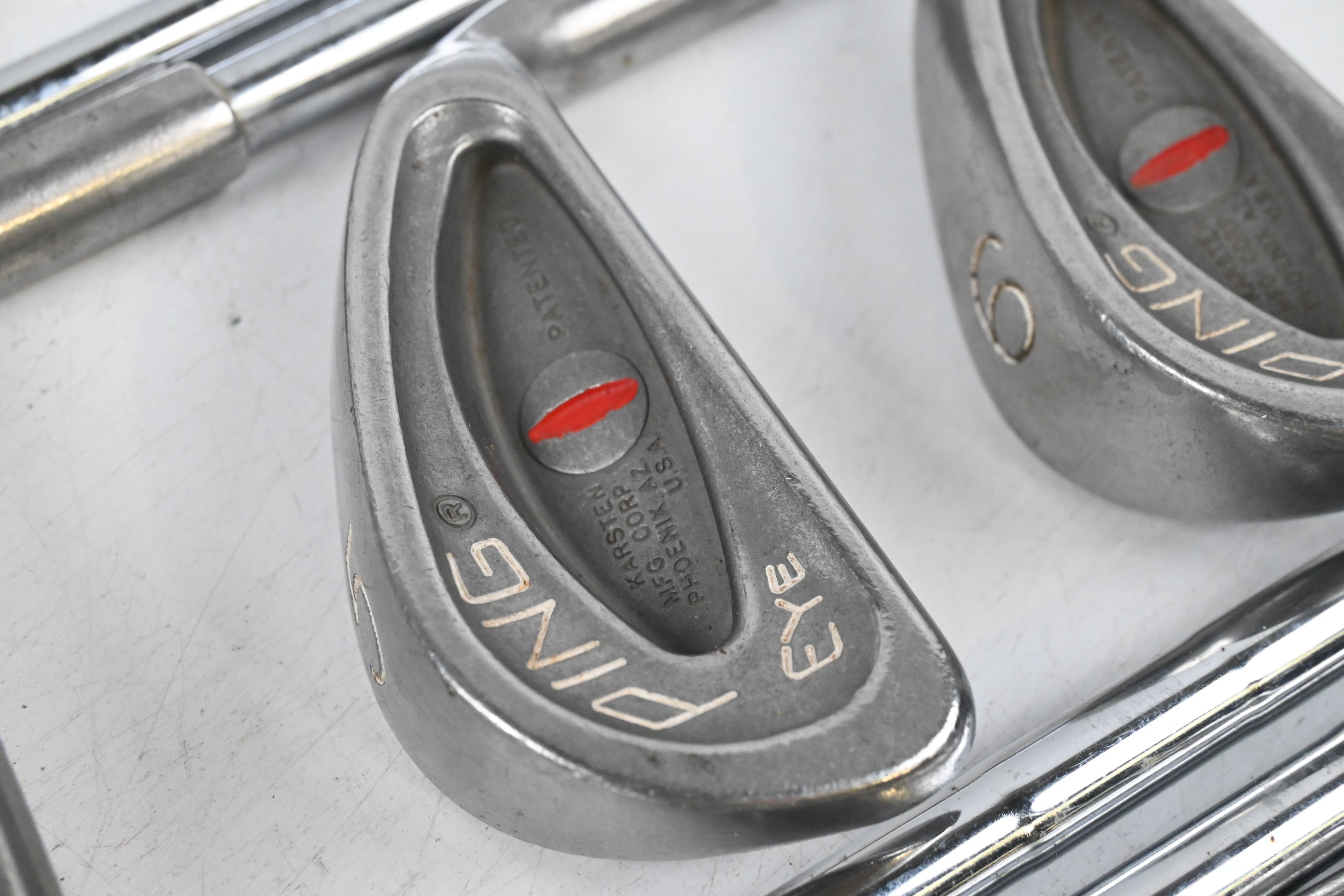 Ping Eye Irons / 3-PW / Red Dot / Regular Flex Ping ZZ Lite Shafts