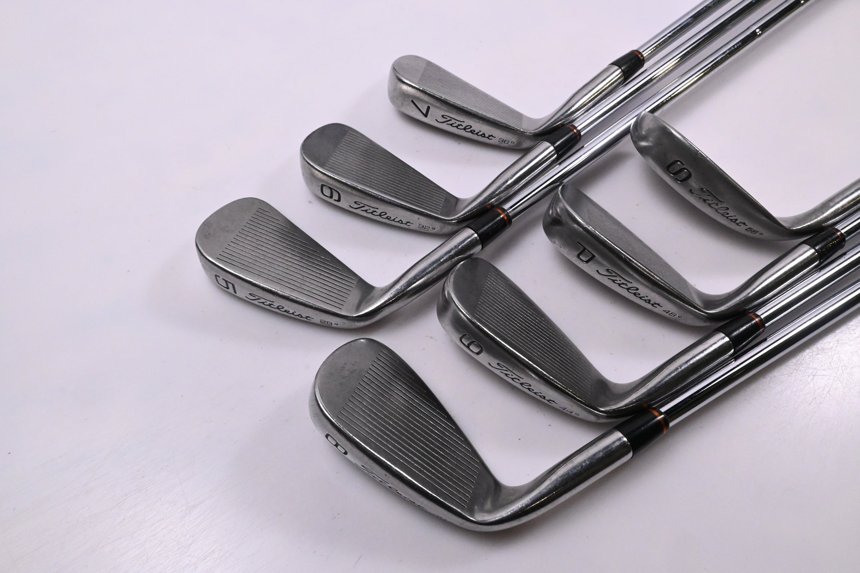 Titleist DCI Black Irons / 5-PW+SW / Regular Flex Titleist Tri Spec Shafts