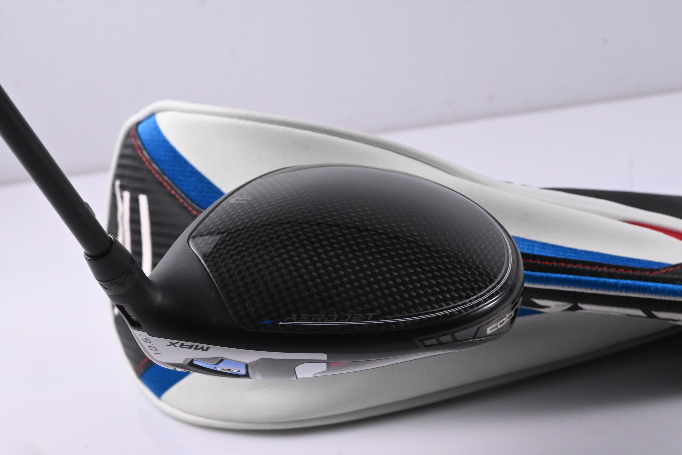 Cobra Aerojet Max Driver / 10.5 Degree / Regular Flex UST Mamiya Helium 5 Shaft