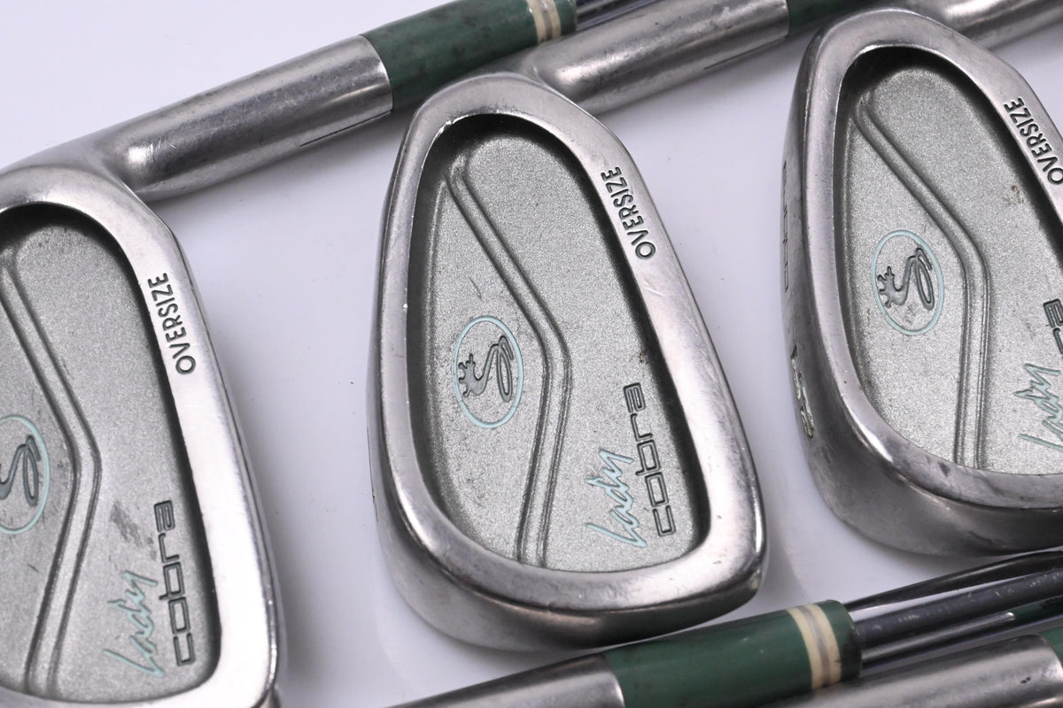 Ladies Cobra King Cobra Oversize Irons / 3-PW+GW+SW / Ladies Flex True Temper