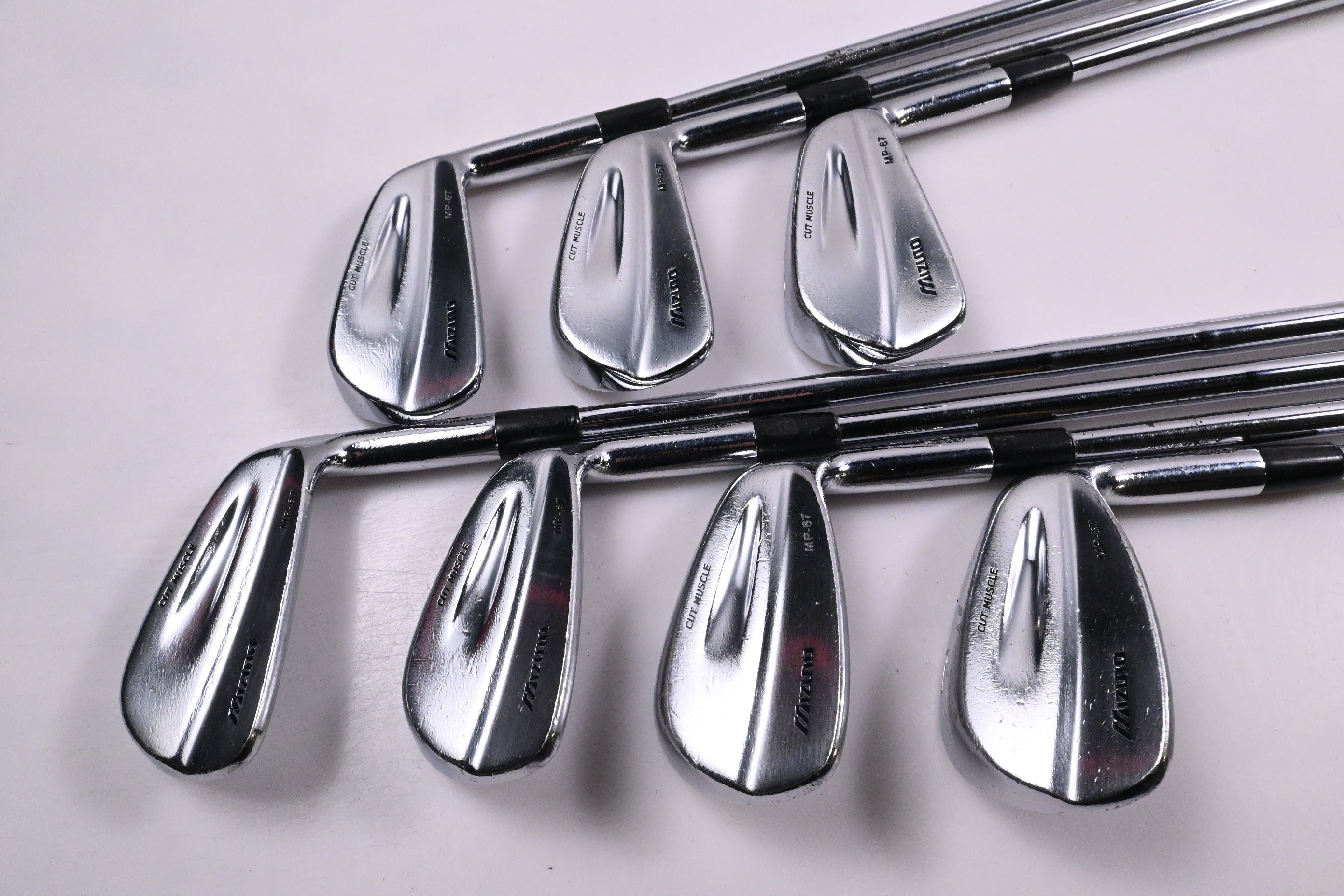 Mizuno MP-67 Irons / 4-PW / X-Flex True Temper Dynamic Gold X100 Shafts