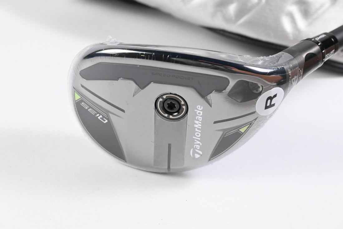 Taylormade Qi35 #4 Hybrid / 22 Degree / Regular Flex Fujikura Ventus Blue 6