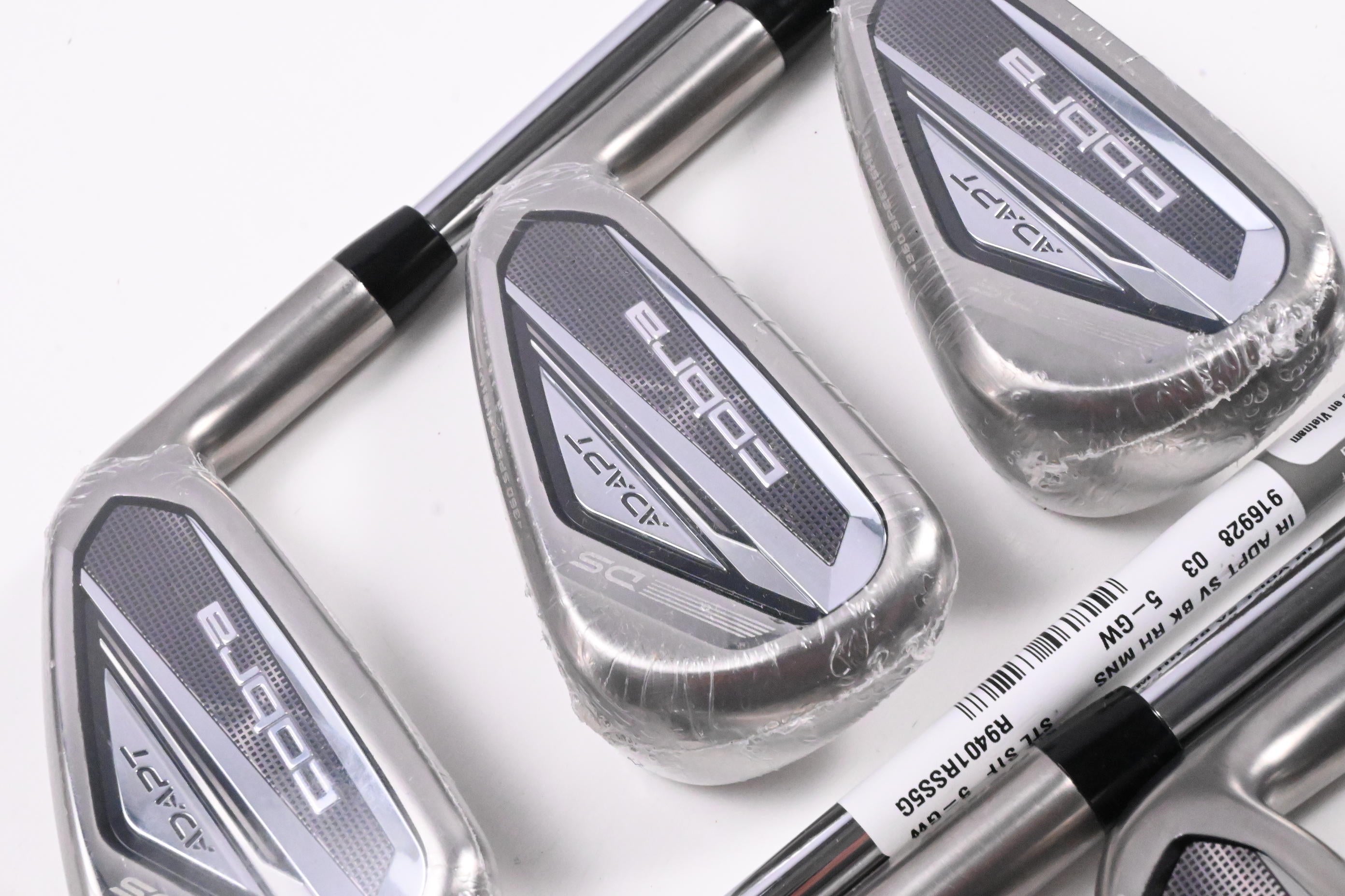 Cobra DS-Adapt Irons / 5-PW+GW / Stiff Flex KBS Tour Lite Shafts