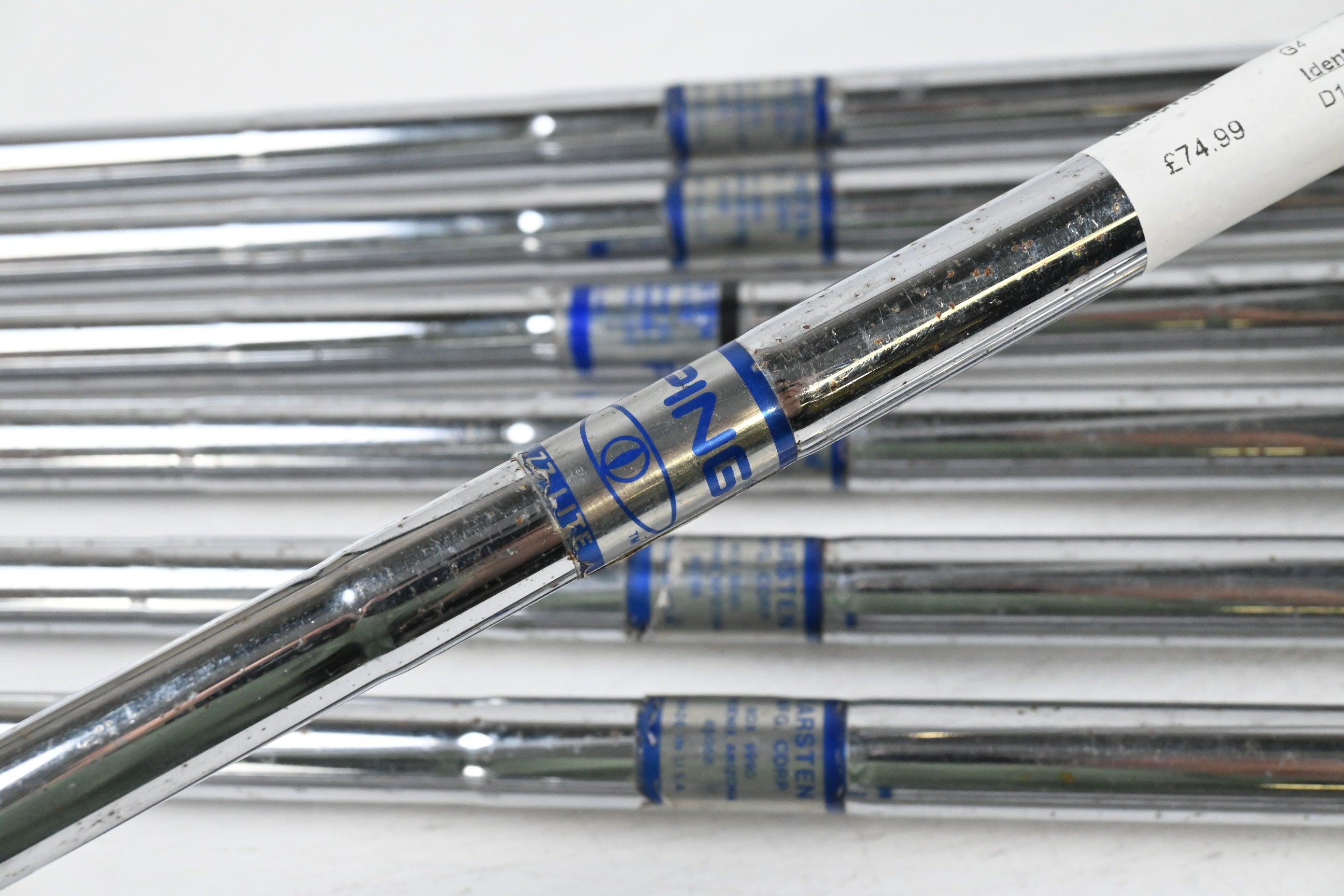Ping Eye Irons / 3-PW / Red Dot / Regular Flex Ping ZZ Lite Shafts