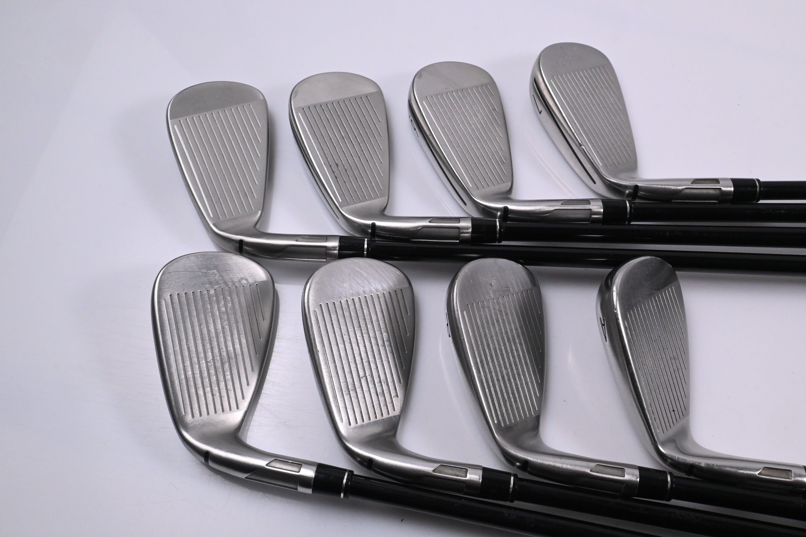 Taylormade Stealth Irons / 4-PW+GW / Stiff Flex Fujikura Ventus Red 7 Shaft
