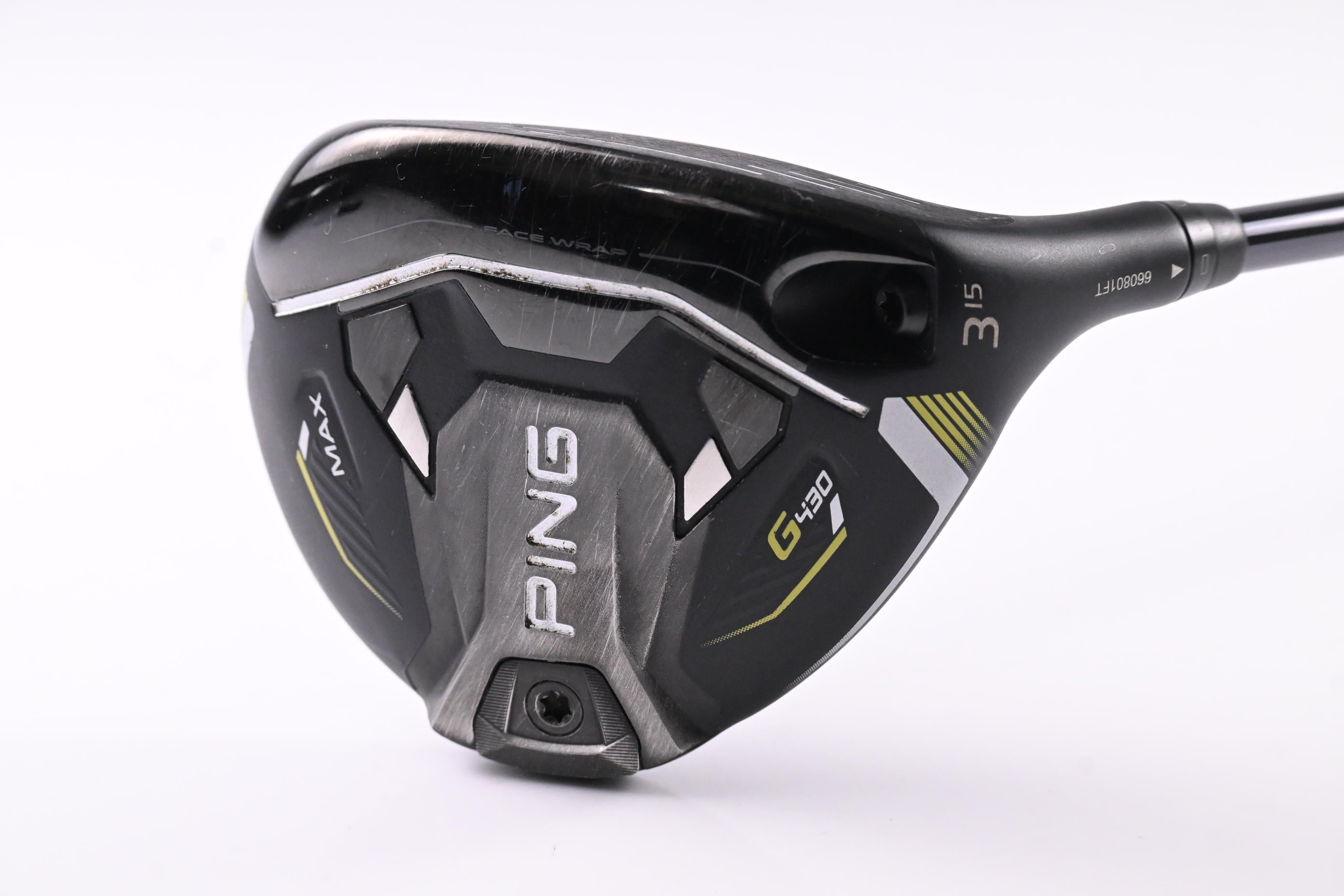 Ping G430 Max #3 Wood / 15 Degree / Stiff Flex Ping Tour 2.0 Black Shaft
