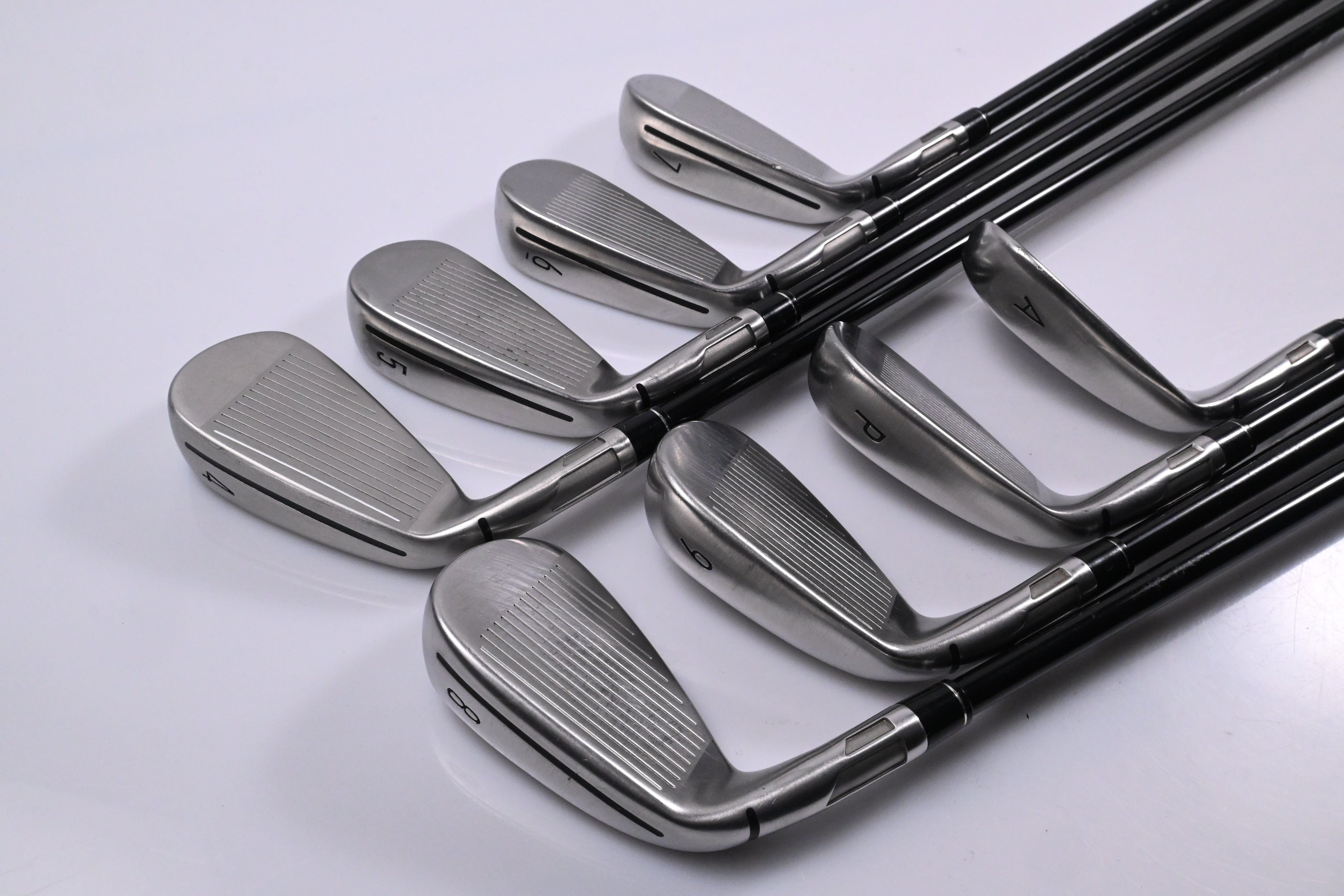 Taylormade Stealth Irons / 4-PW+GW / Stiff Flex Fujikura Ventus Red 7 Shaft