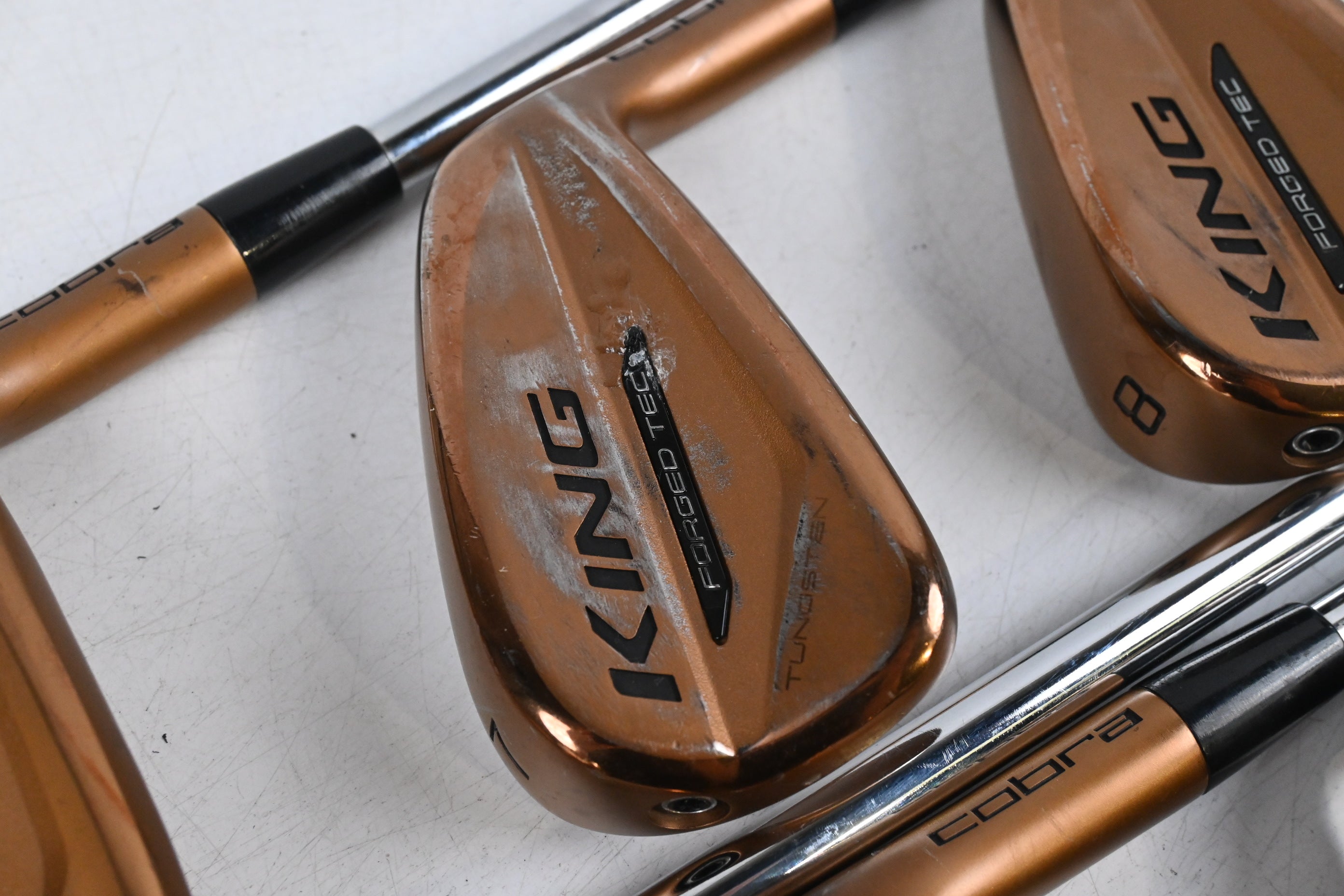 Cobra King Forged Tec Copper Irons / 6-PW+GW / Regular Flex KBS S-Taper Lite