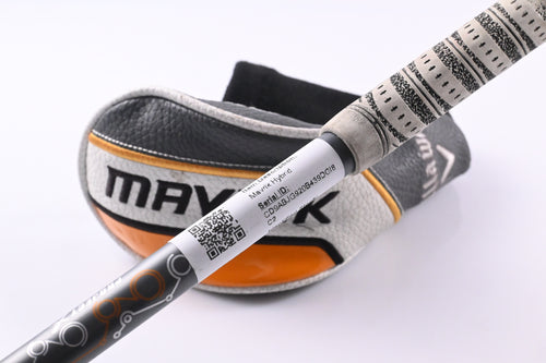 Left Hand Callaway Mavrik #3 Hybrid / 18 Degree / Regular Flex Catalyst 65 Shaft