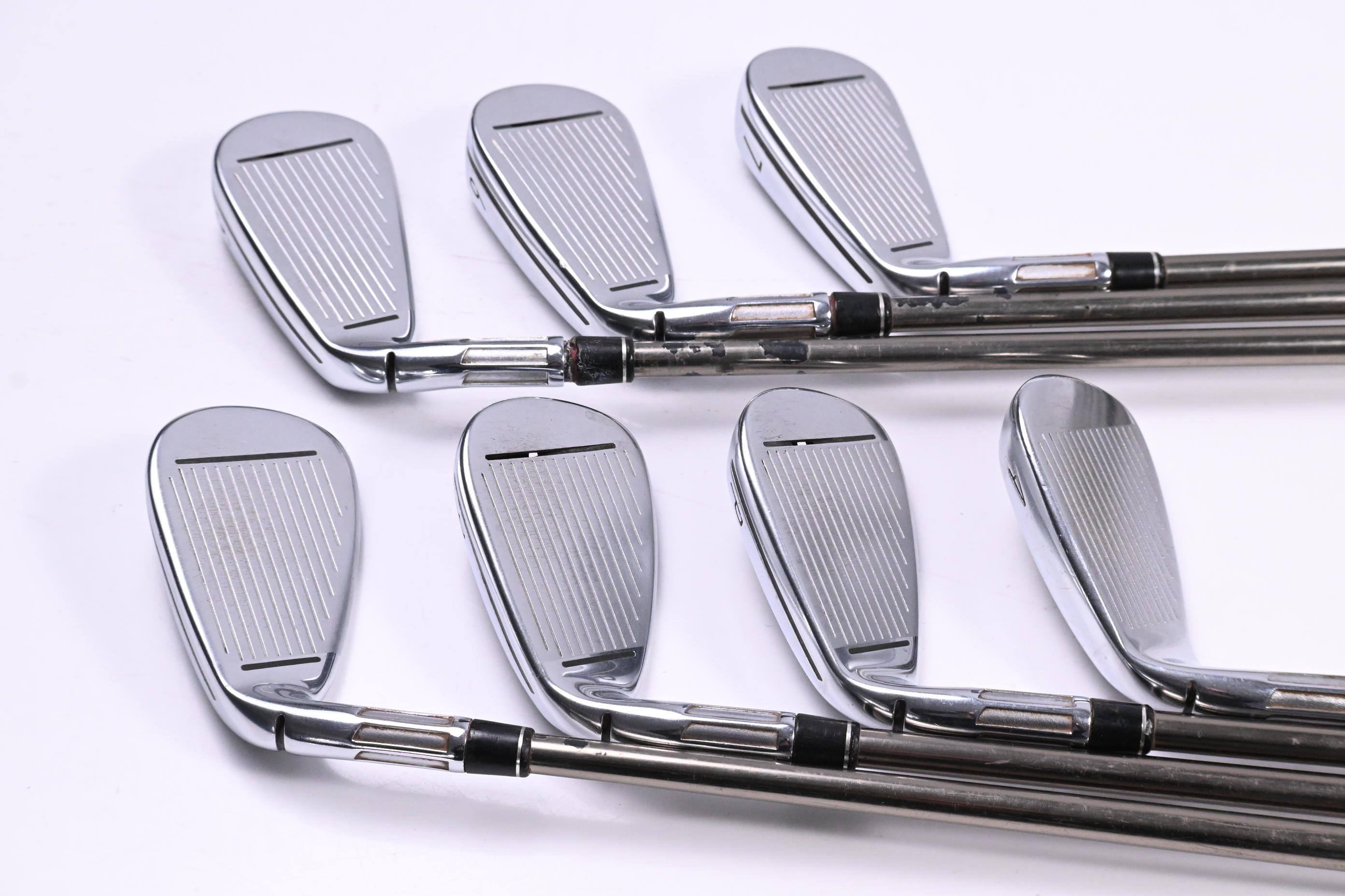Taylormade M CGB Irons / 5-PW+AW / Stiff Flex UST Mamiya Recoil ES 460 Shafts