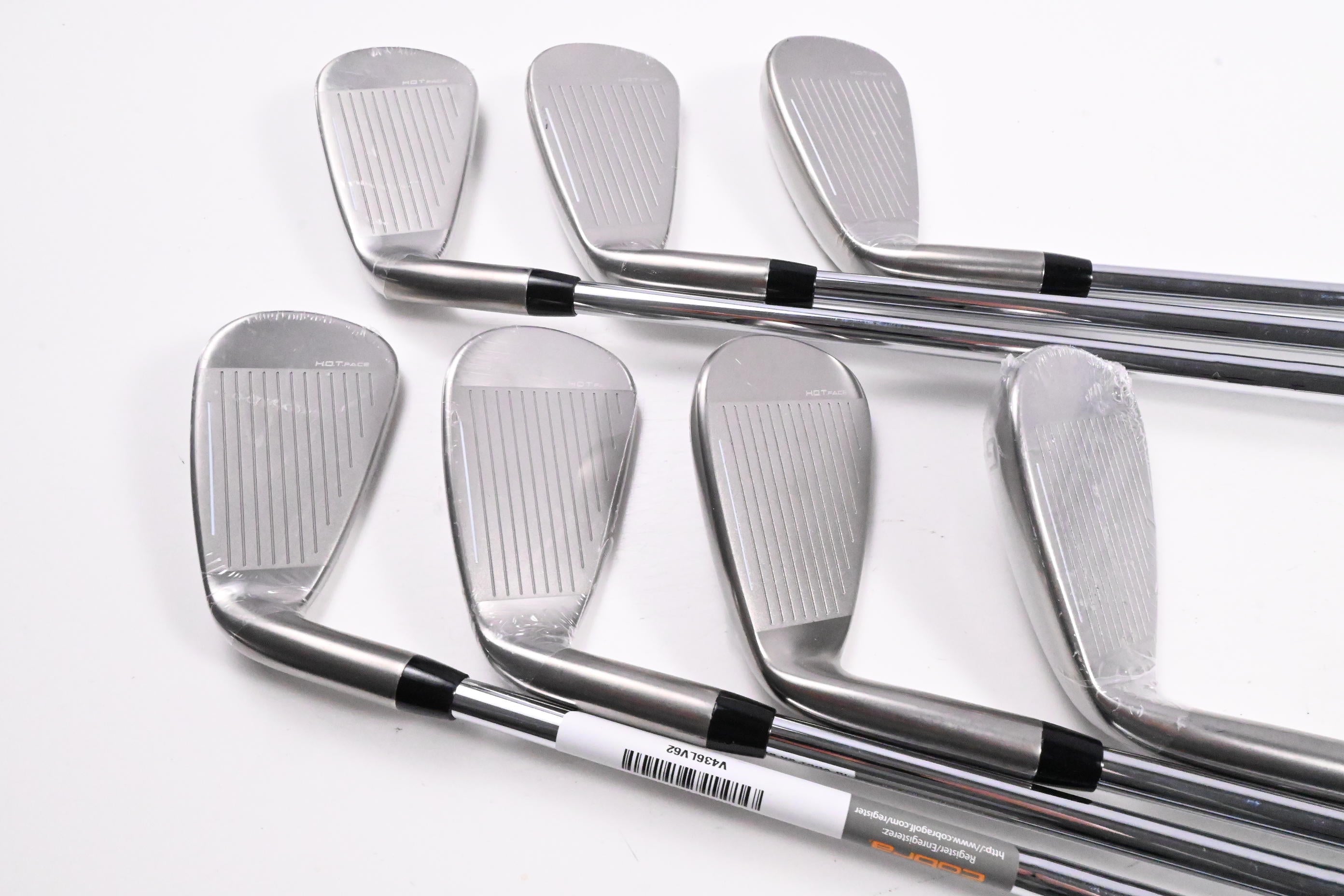 Cobra DS-Adapt Irons / 5-PW+GW / Stiff Flex KBS Tour Lite Shafts
