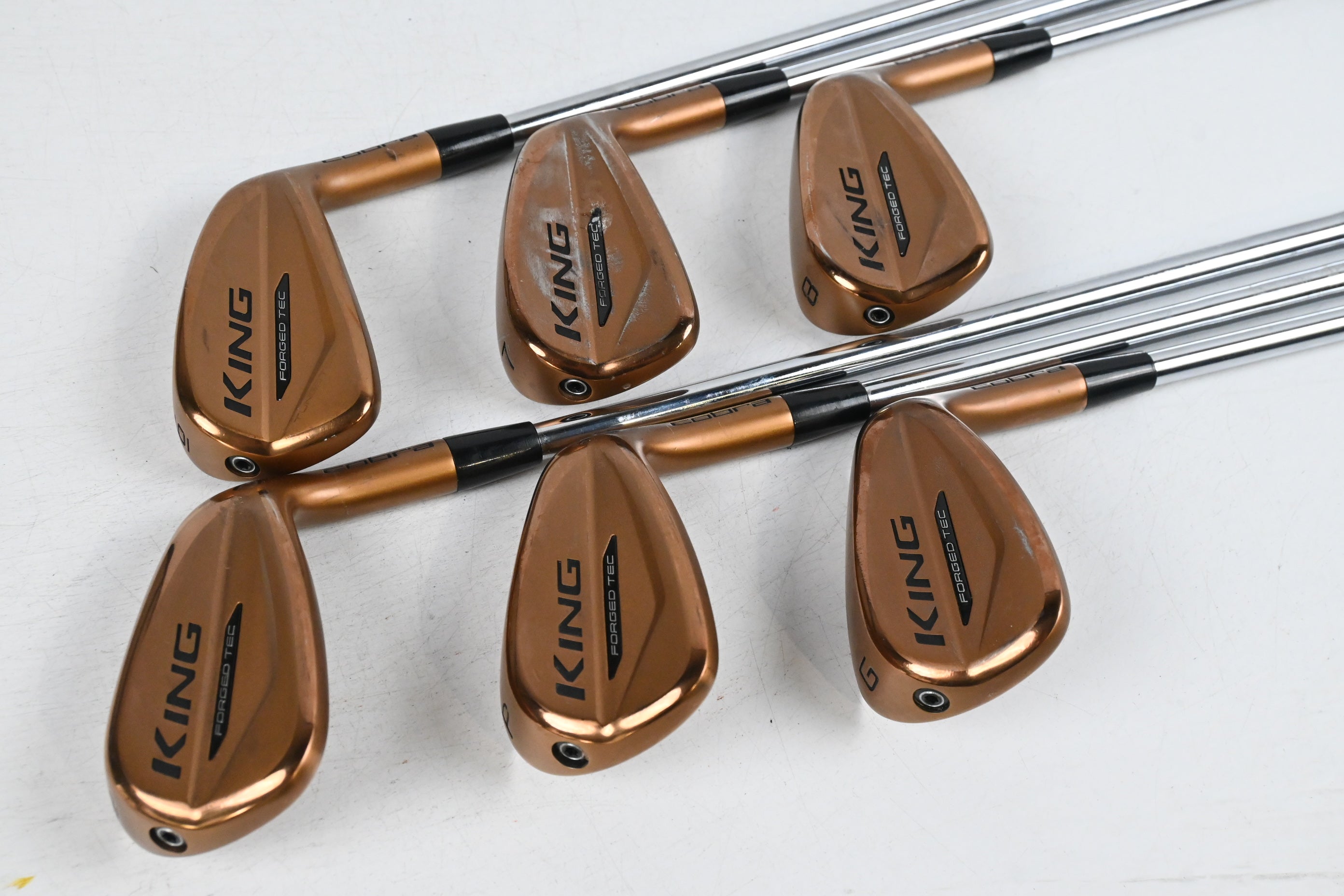 Cobra King Forged Tec Copper Irons / 6-PW+GW / Regular Flex KBS S-Taper Lite