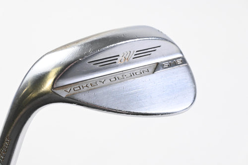 Left Hand Titleist Vokey SM8 Lob Wedge / 58 Degree / Wedge Flex Vokey Design