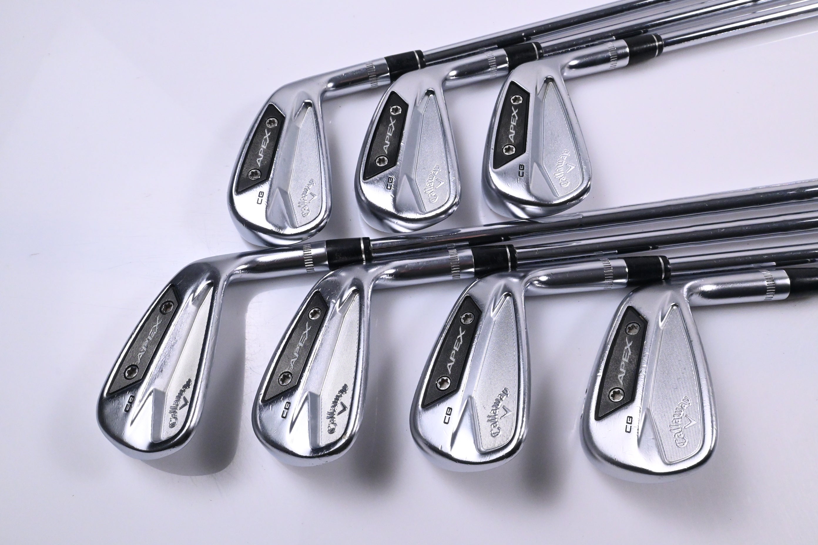 Callaway Apex CB 24 Irons / 4-10i / Stiff Flex NS Pro Modus 3 Tour 130 Shafts