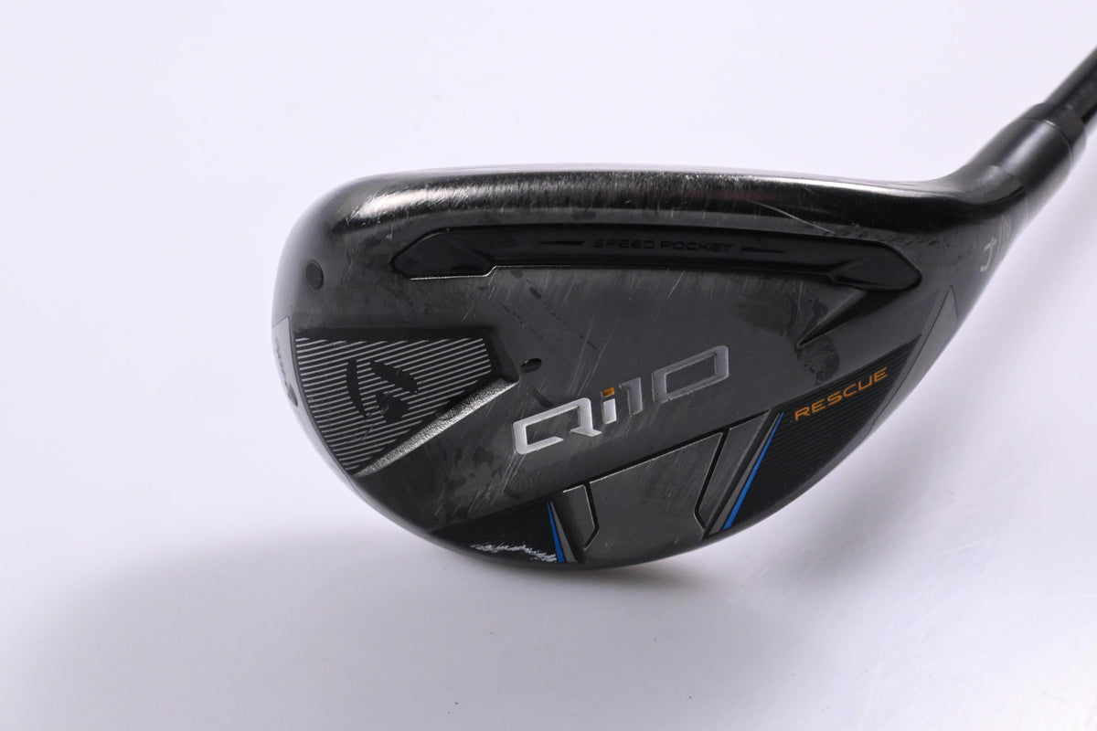 Taylormade Qi10 #4 Hybrid / 22 Degree / Regular Flex Fujikura Ventus TR Blue 6