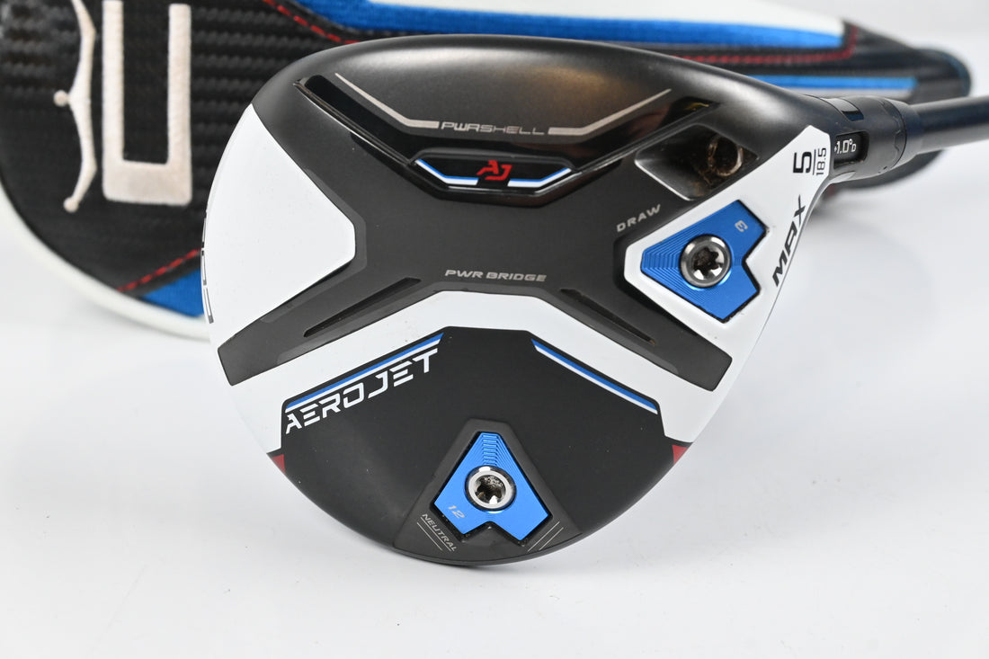 Cobra Aerojet Max #5 Wood / 18.5 Degree / Senior Flex UST Helium Nano Core 5