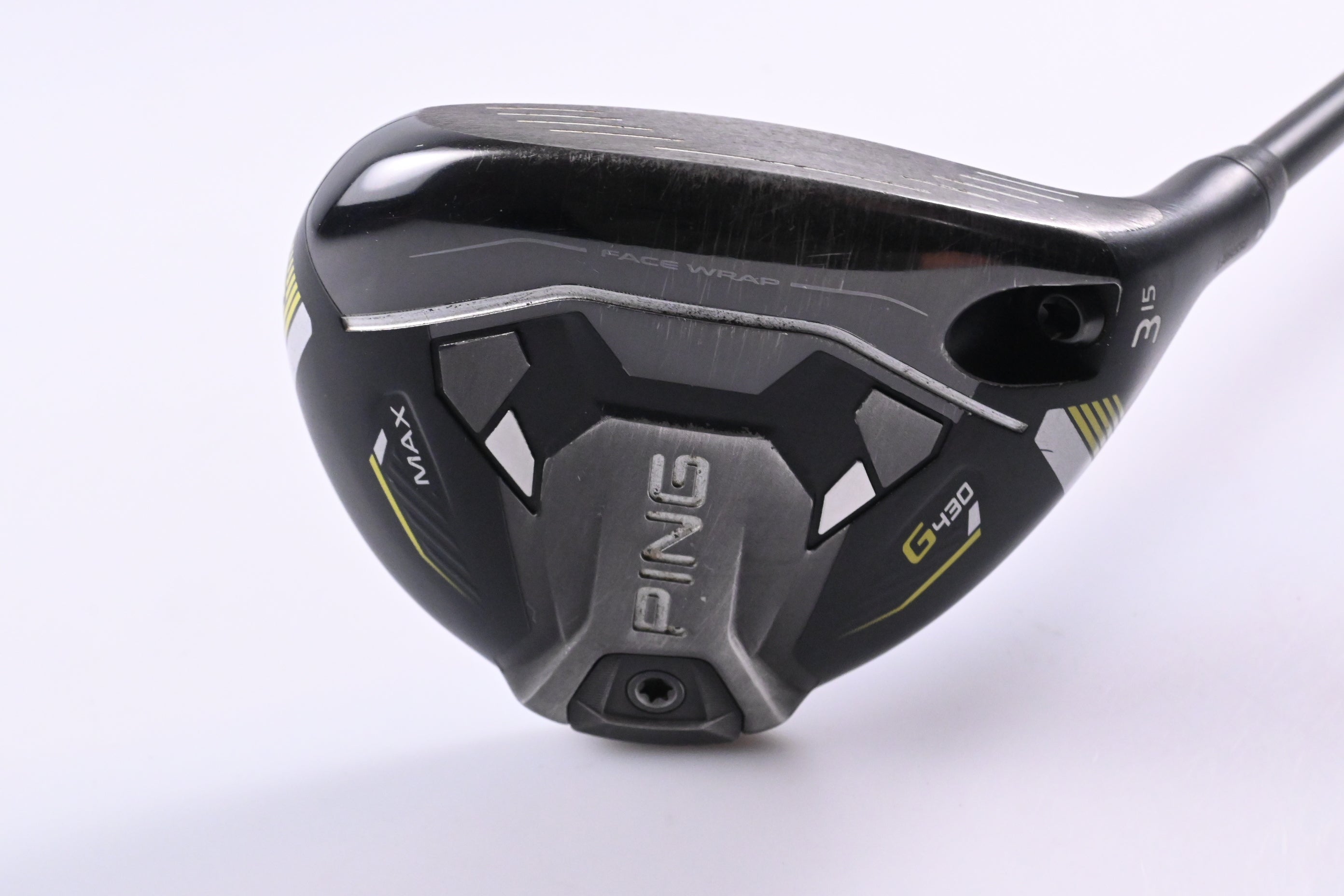Ping G430 Max #3 Wood / 15 Degree / Stiff Flex Ping Alta CB Black 65 Shaft
