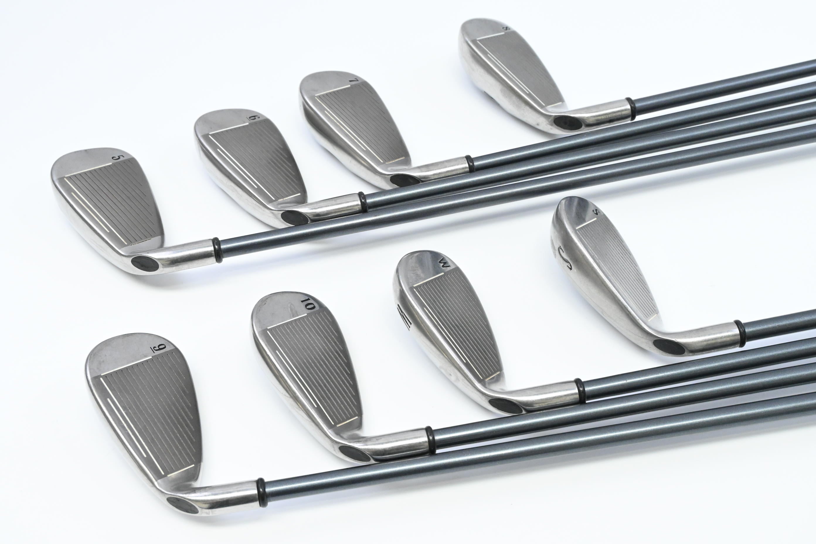 Ladies Callaway Big Bertha 2002 Irons / 5-PW+GW+SW / Ladies Flex Callaway RCH 65