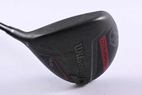 Left Hand Wilson Dynapower 2023 #3 Wood / 15 Degree / Regular Flex HZRDUS Smoke