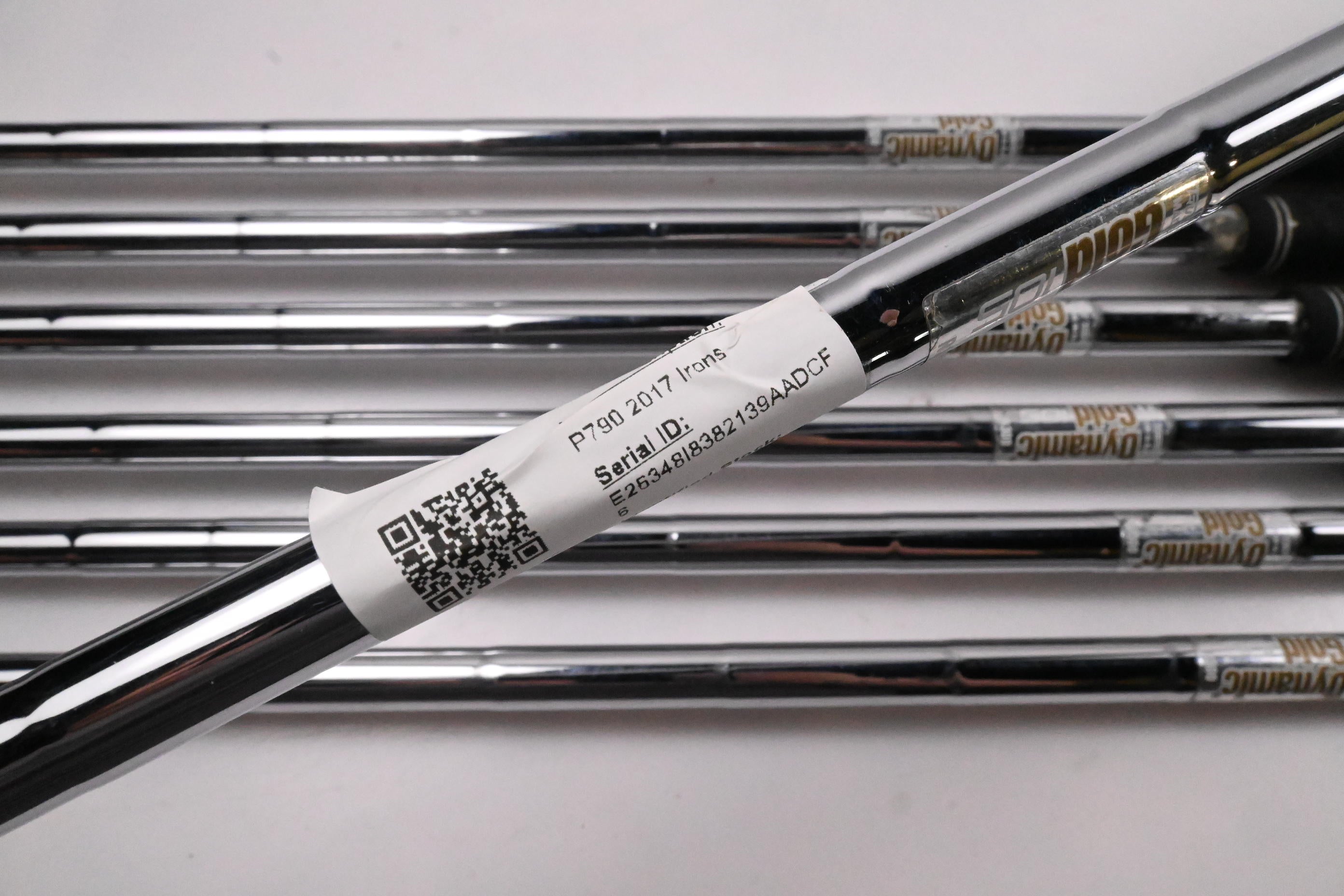 Taylormade P790 2017 Irons / 4-PW / Regular Flex Dynamic Gold 105 R300 Shafts