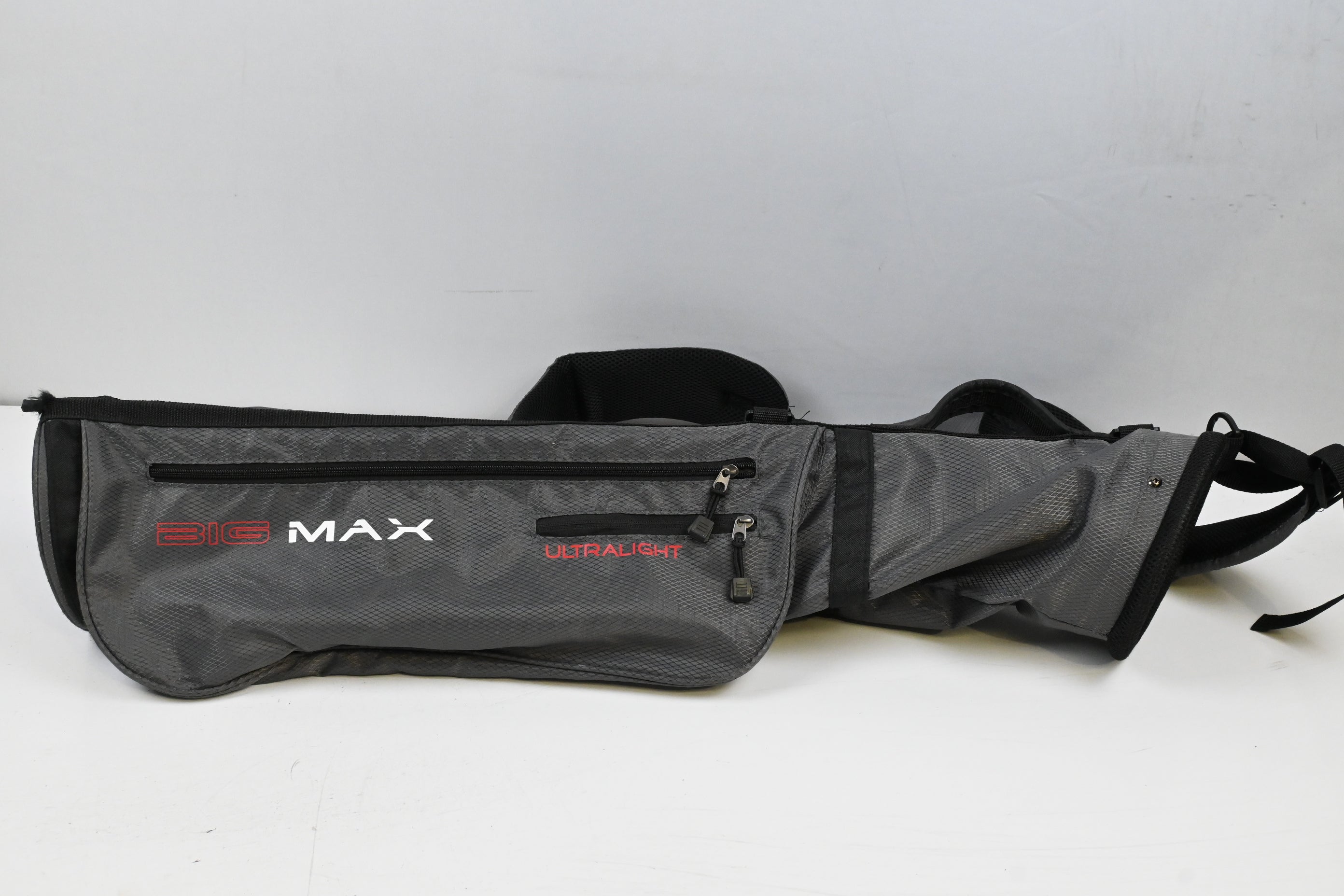 Big Max Stand Bag / 2-Way Divider / Grey, White, Red
