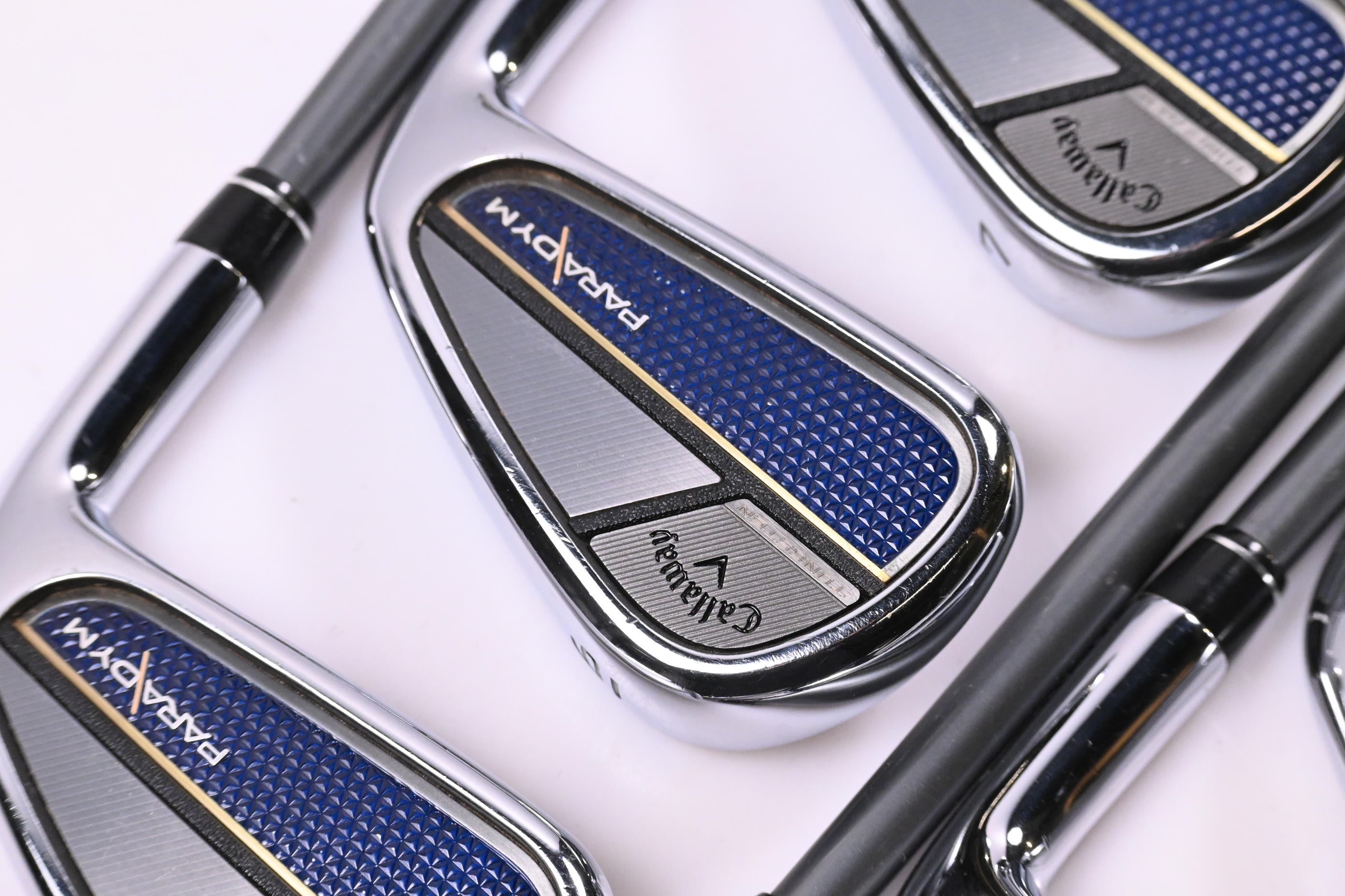 Callaway Paradym Irons / 5-PW+AW / Stiff Flex Project X HZRDUS Silver 75 Shafts