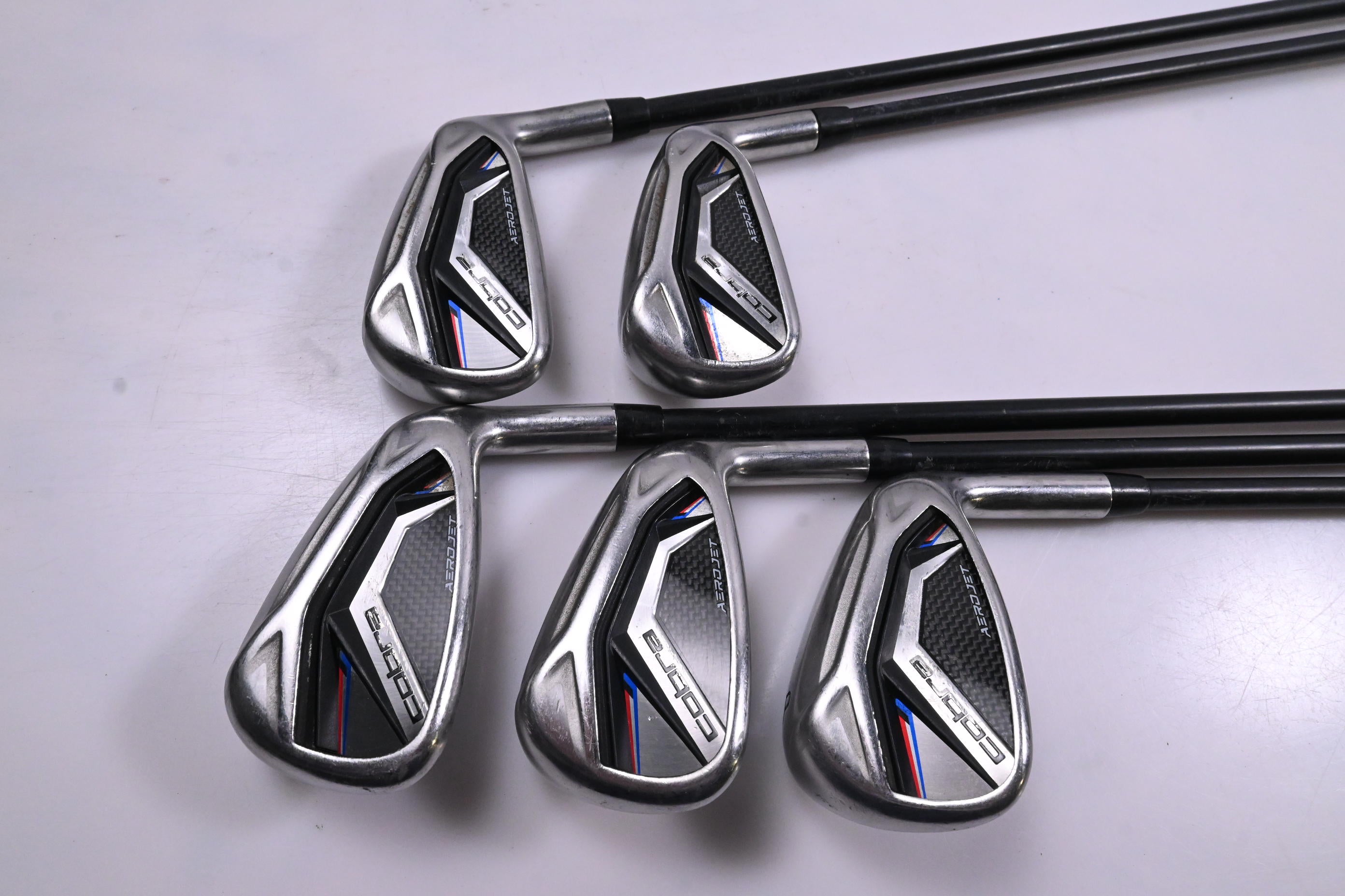 Cobra Aerojet Irons / 6-PW / Regular Flex KBS PGI 75 Shafts