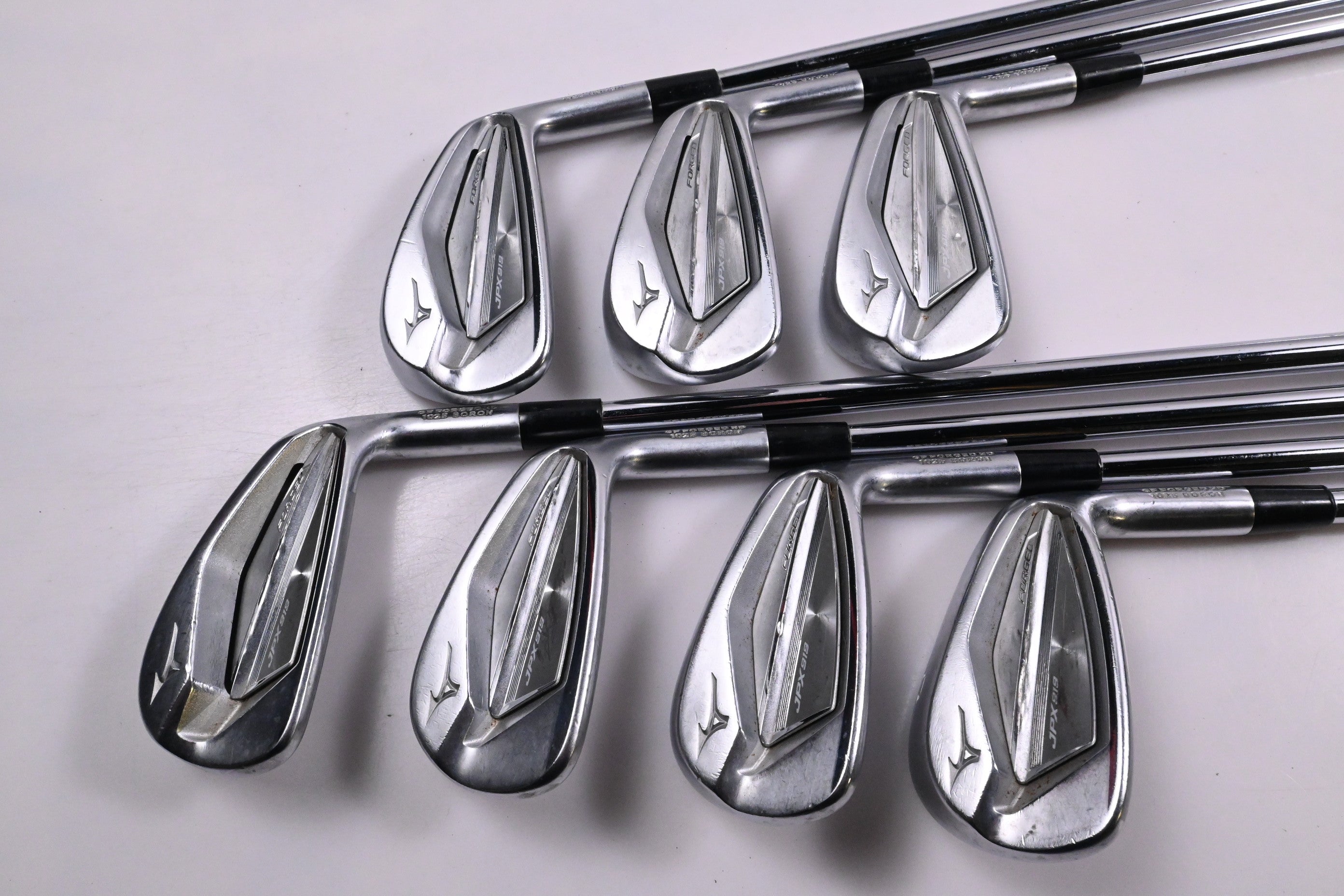 Mizuno JPX 919 Forged Irons / 4-PW / Regular Flex Project X LZ 125 Shafts