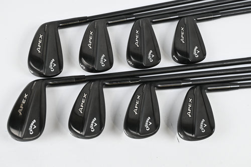 Callaway Apex Ti Fusion Black Irons / 4-PW+GW / Stiff Flex Dynamic Gold S300 105