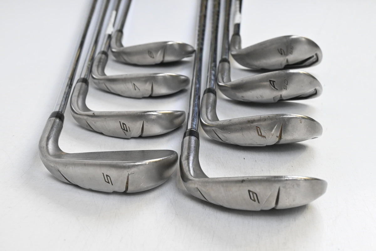 Left Hand Taylormade RBZ Irons / 5-PW+GW+SW / Regular Flex Taylormade RBZ