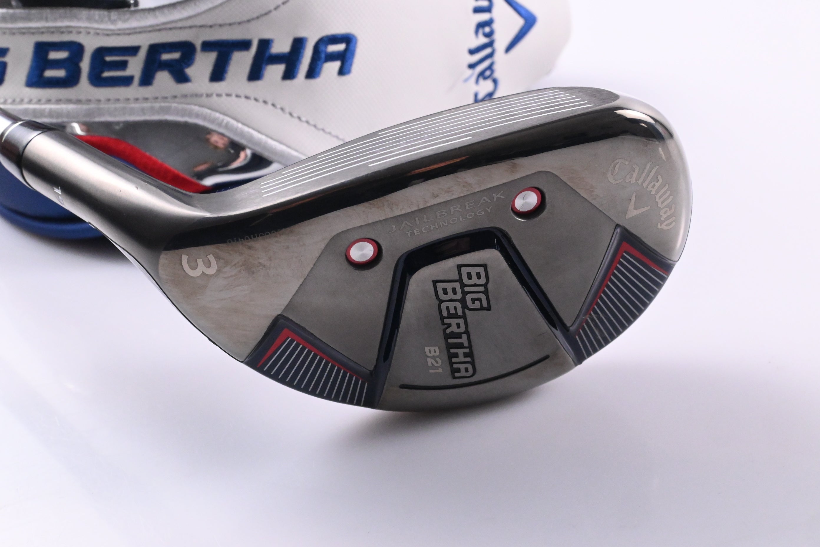 Callaway Big Bertha B21 #3 Hybrid / 19 Degree / Stiff Flex RCH 65 Shaft