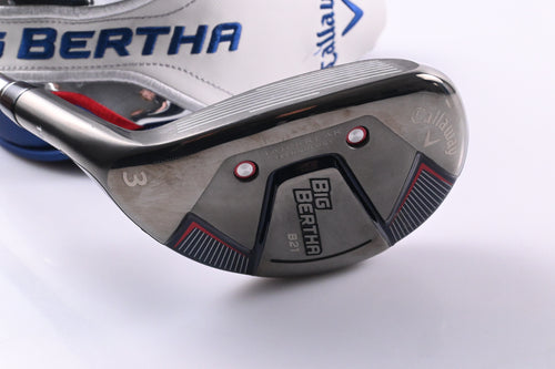 Left Hand Callaway Big Bertha B21 #3 Hybrid / 19 Degree / Stiff Flex RCH 65 Shaft