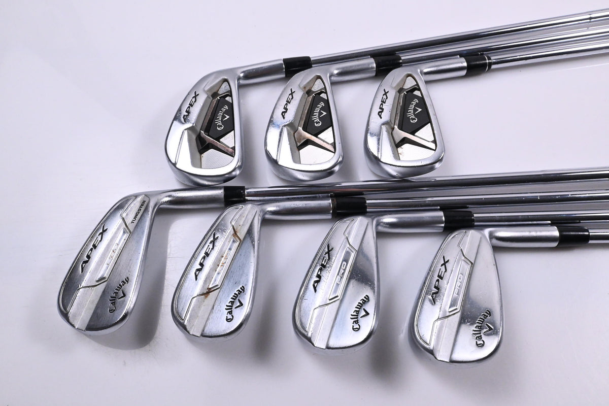 Callaway Apex 21/Apex Pro 21 Combo Irons / 4-PW / Stiff Flex Elevate ETS 115