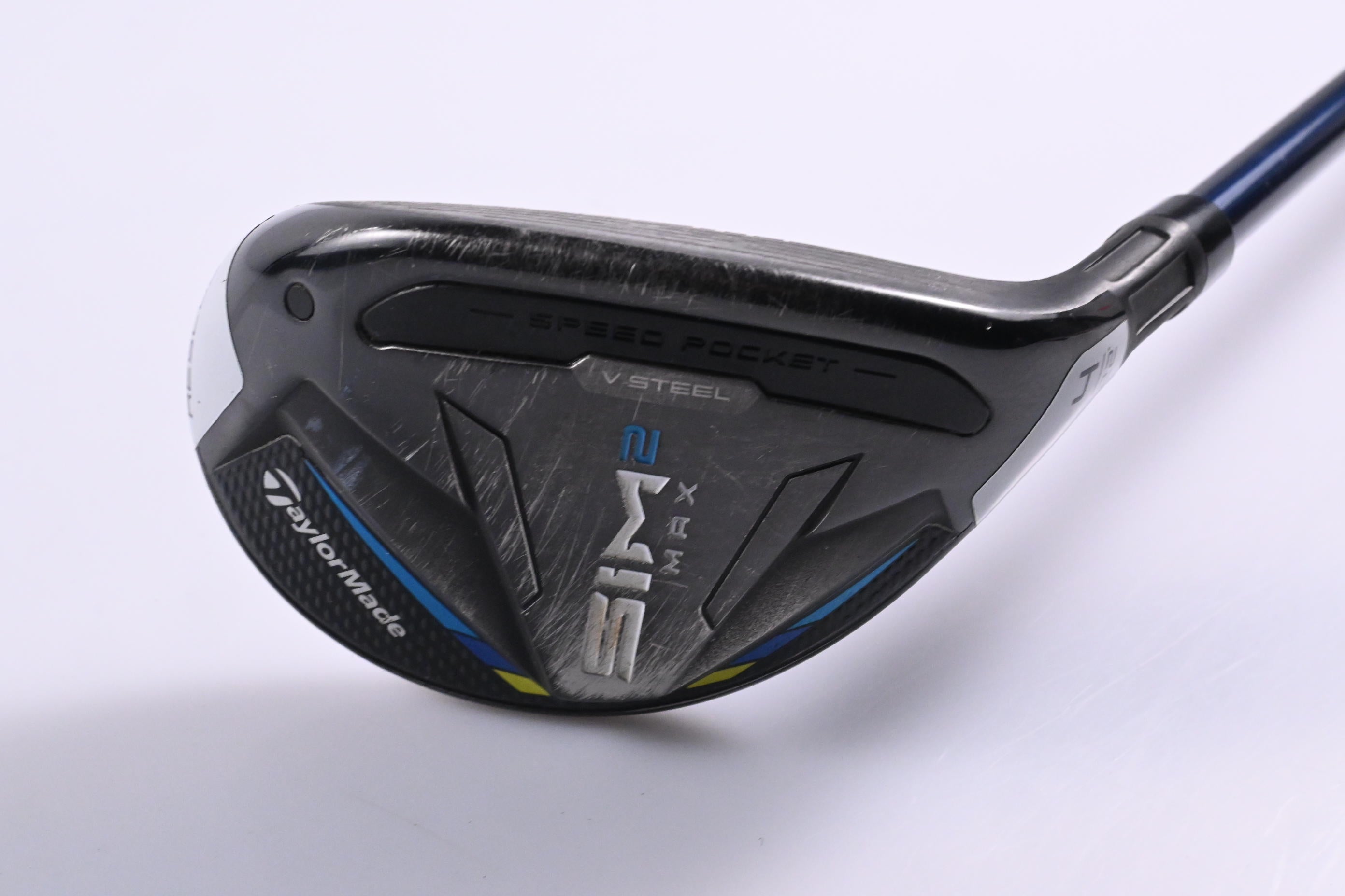 Taylormade SIM2 Max #4 Hybrid / 22 Degree / Regular Flex Fujikura Ventus Blue 6