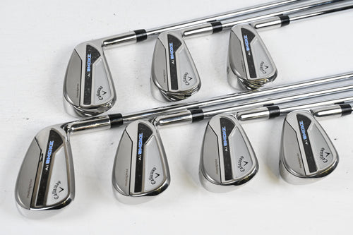Callaway Paradym Ai Smoke Irons / 4-PW / Regular Flex Elevate MPH 95 Shafts